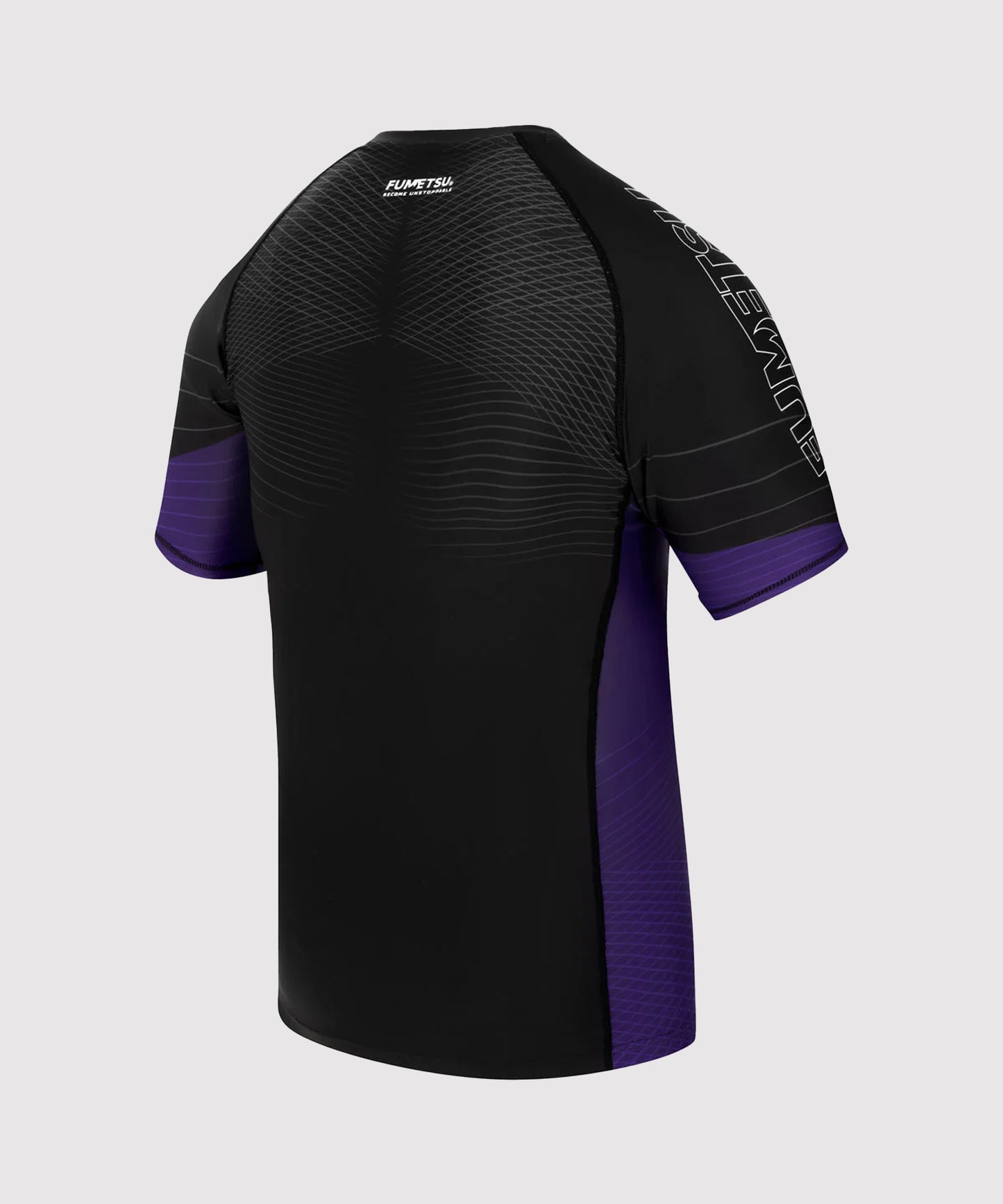 Fumetsu Competitor Mk2 Kurzarm-Rashguard - Schwarz/Violett