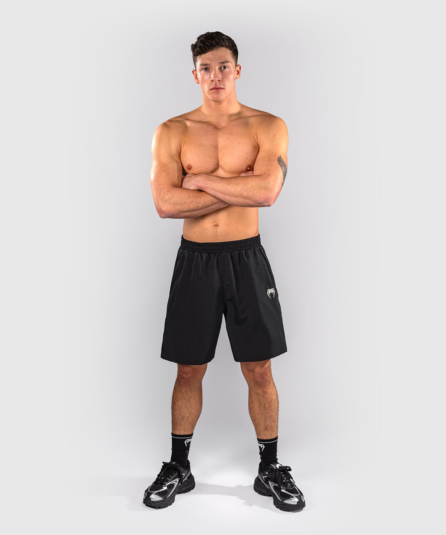 Venum Lazer Trainingsshorts - Schwarz/Grau