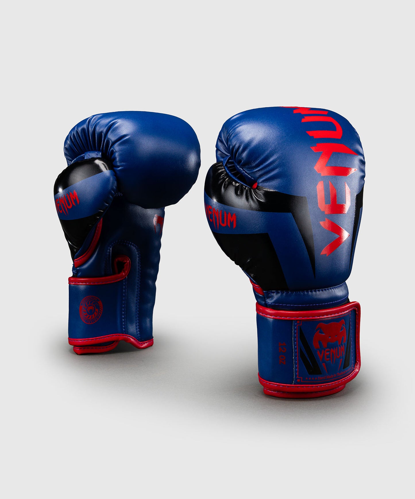 Gants de boxe Venum Elite - Bleu foncé/Rouge