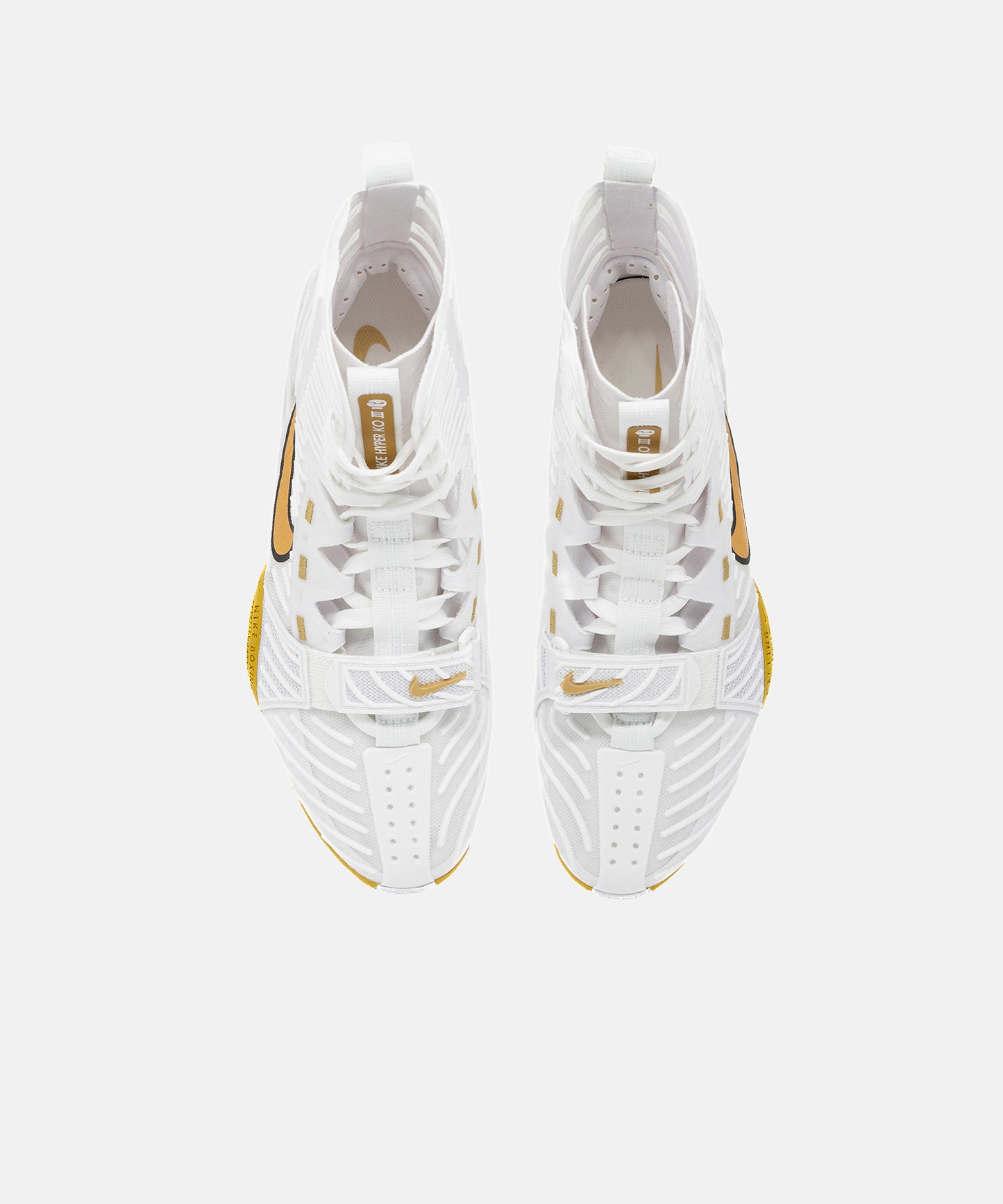 Nike Hyperko 3 Scarpe da Boxe - Bianco/Oro