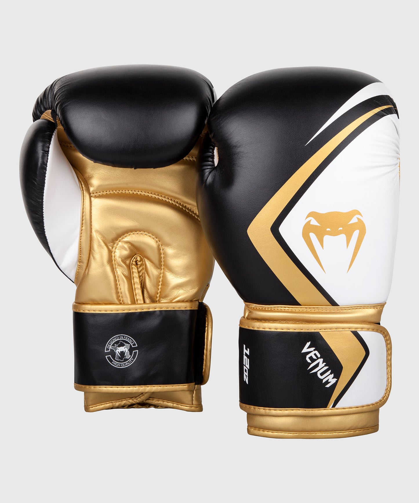 Venum Boxhandschuh Contender 2.0 - Schwarz/Weiß-Gold