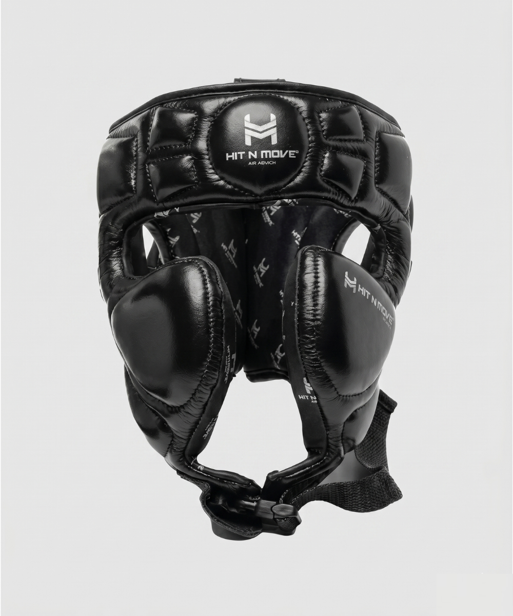 Hit N Move Air Armor Boxhelm - Schwarz