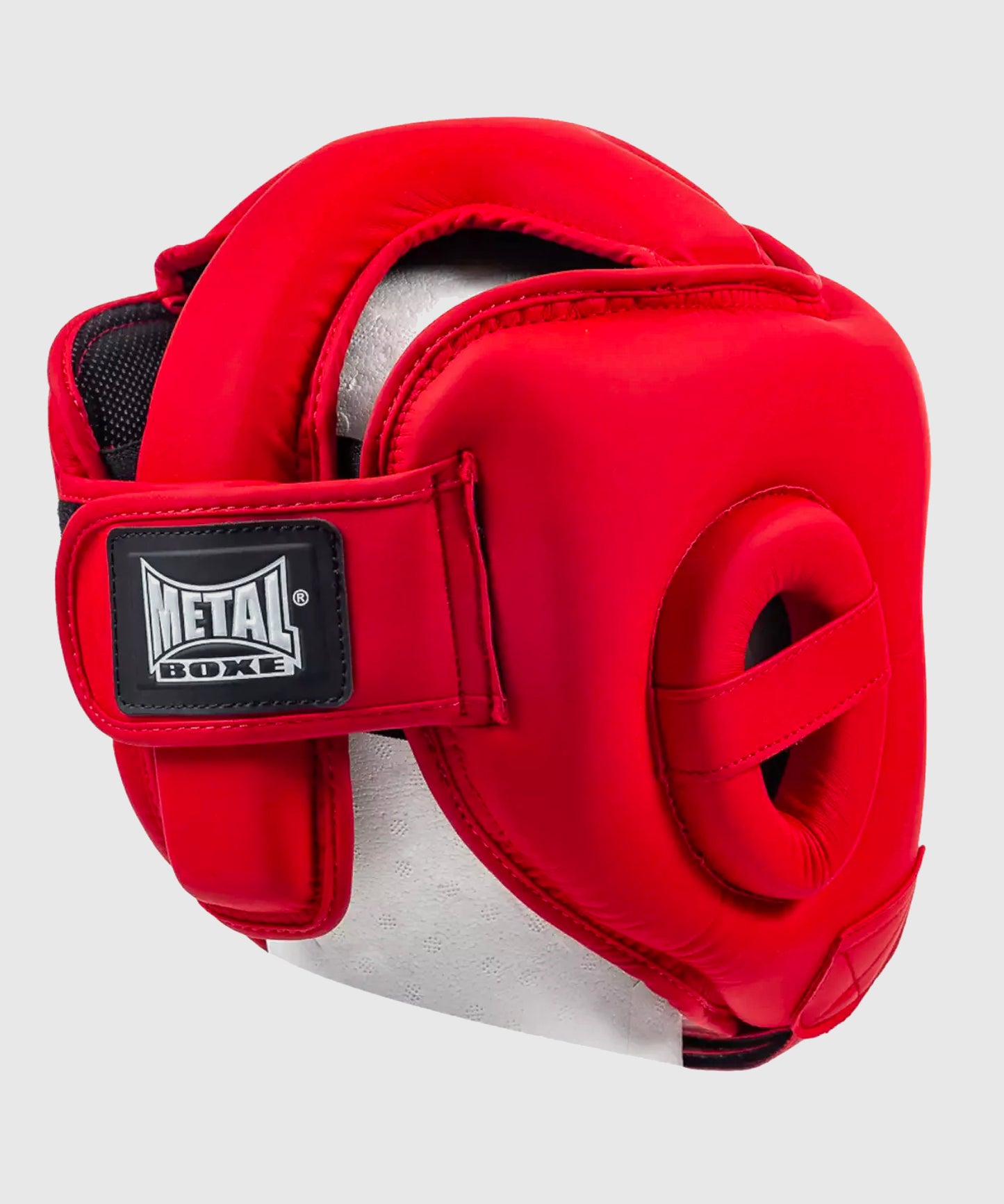 Metal Boxe Casco de Boxeo Compétition - Rojo