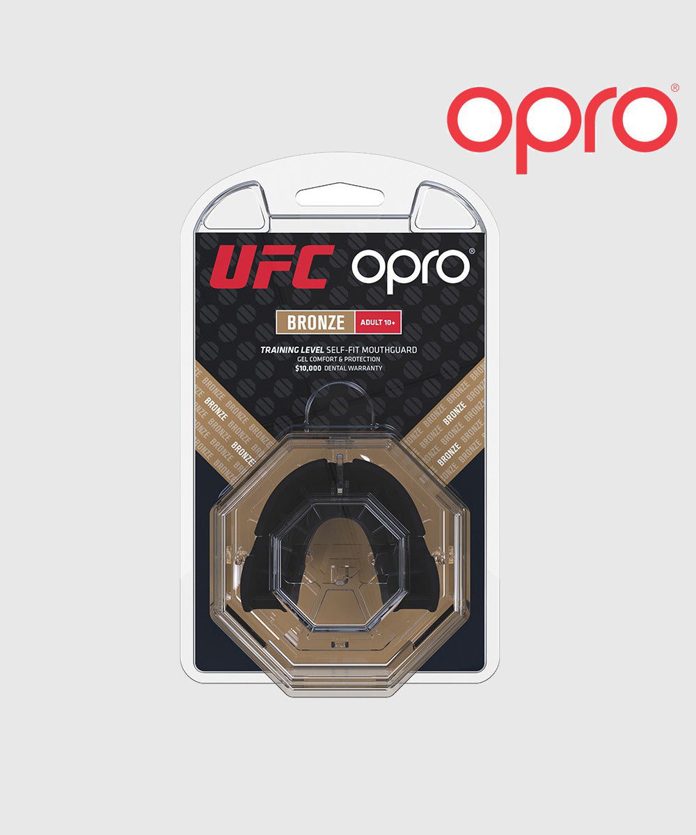 Opro UFC Zahnschutz – Schwarz/Bronze