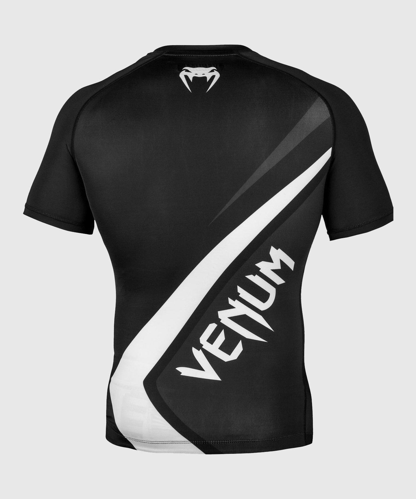 Rashguard Venum Contender 4.0 - Manches courtes - Noir/Gris-Blanc