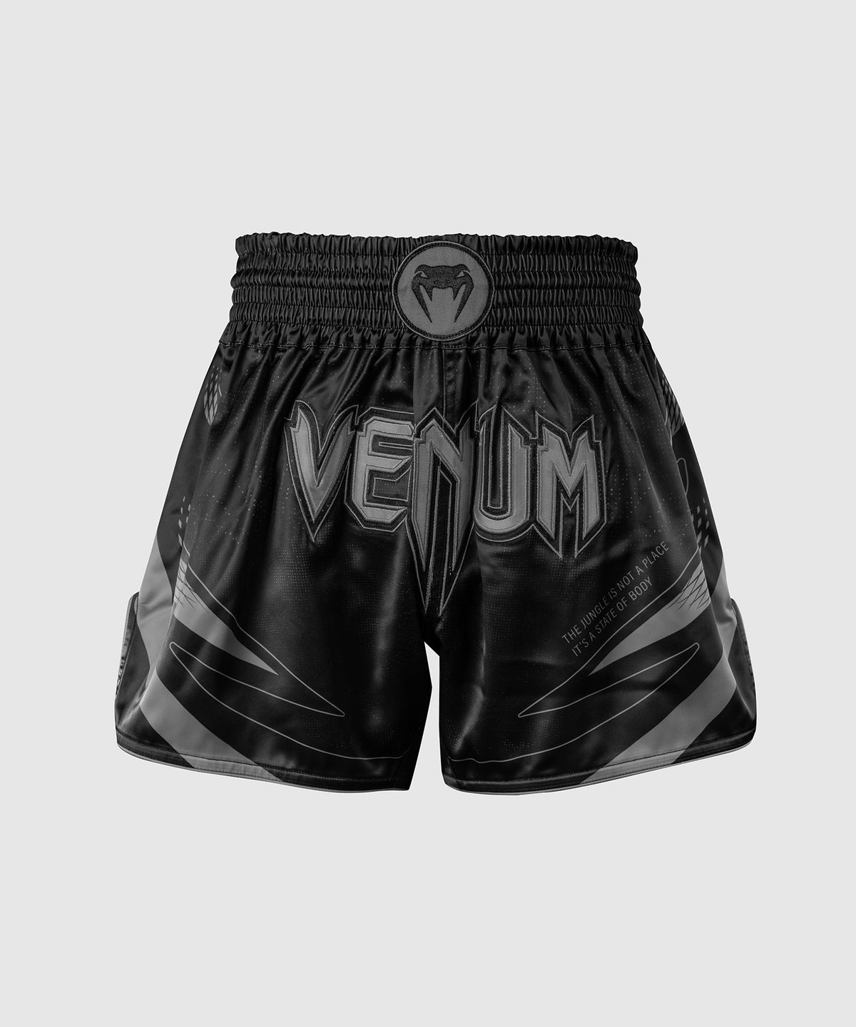 Short de Muay Thaï Venum Amazonia Reborn - Noir/Gris