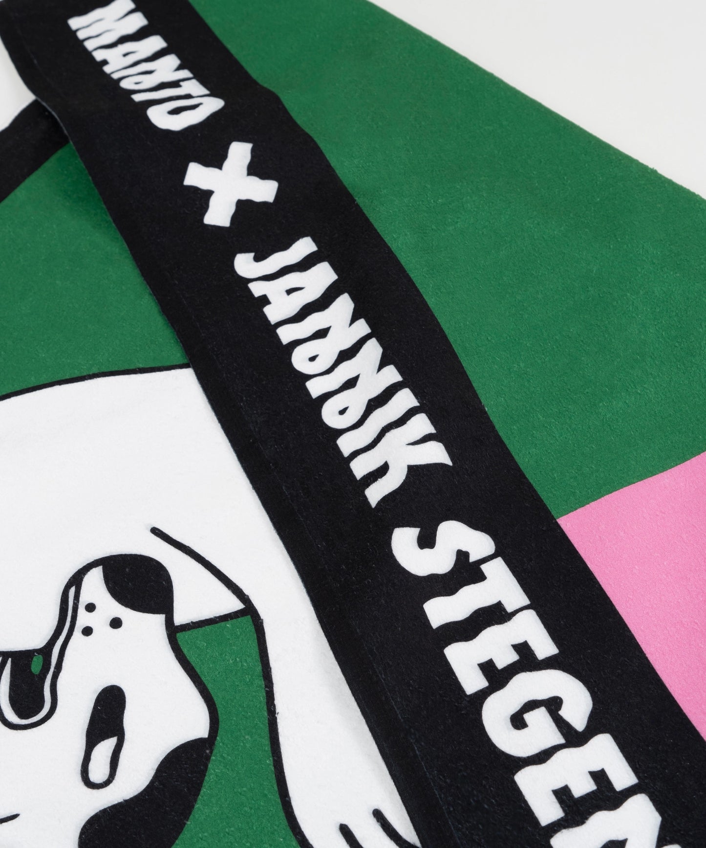 Manto Dogs Asciugamano Sportivo - Nero