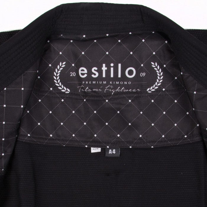 Tatami Fightwear Estilo 6.0 Kimono JJB Mujer - Negro/Negro