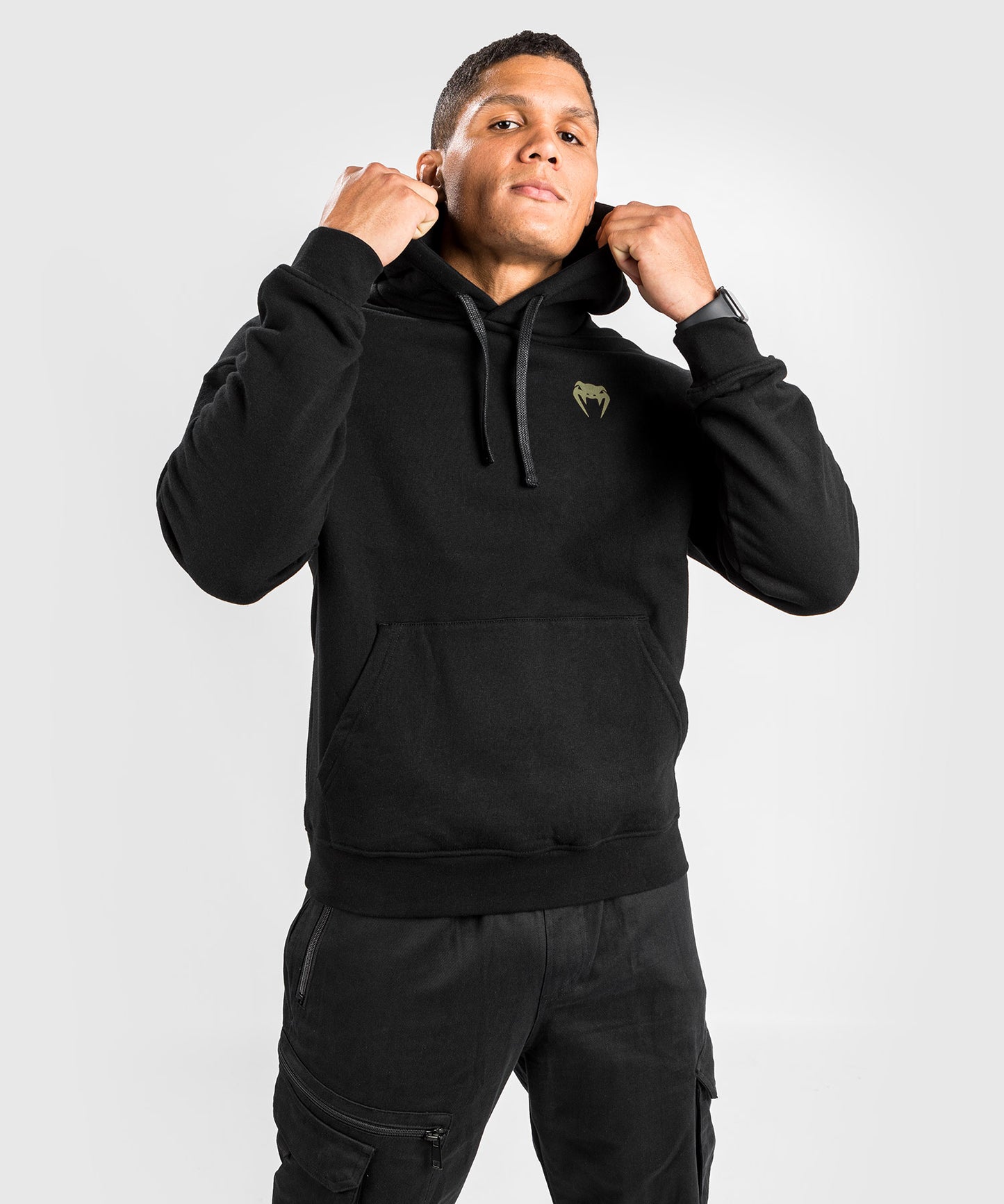 Sweatshirt à Capuche Venum Fangs - Coupe Oversize - Noir