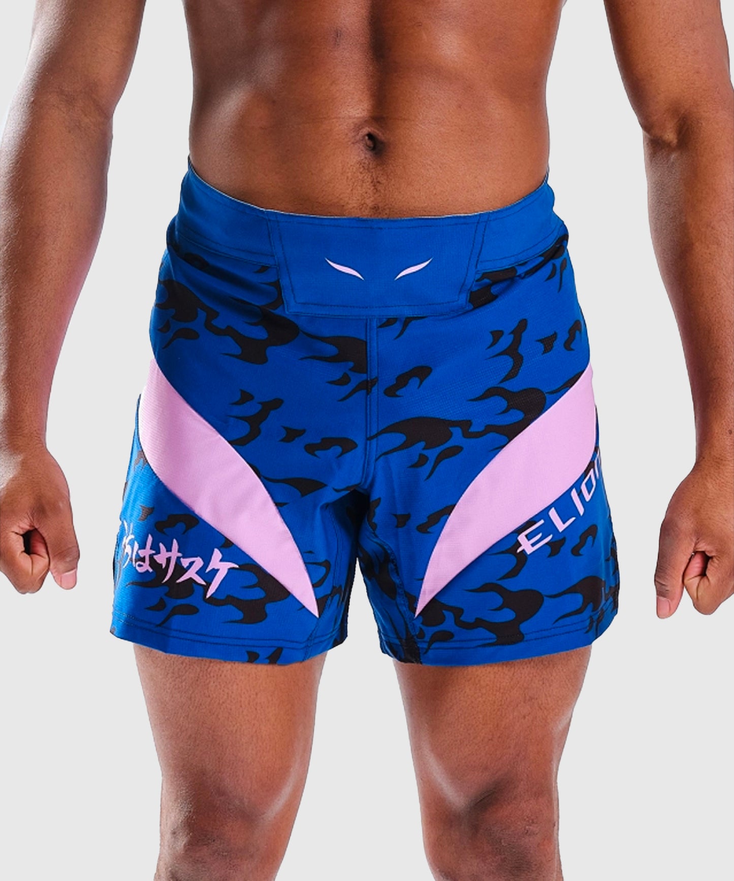 Short de MMA Elion X Naruto - Sasuke - Bleu