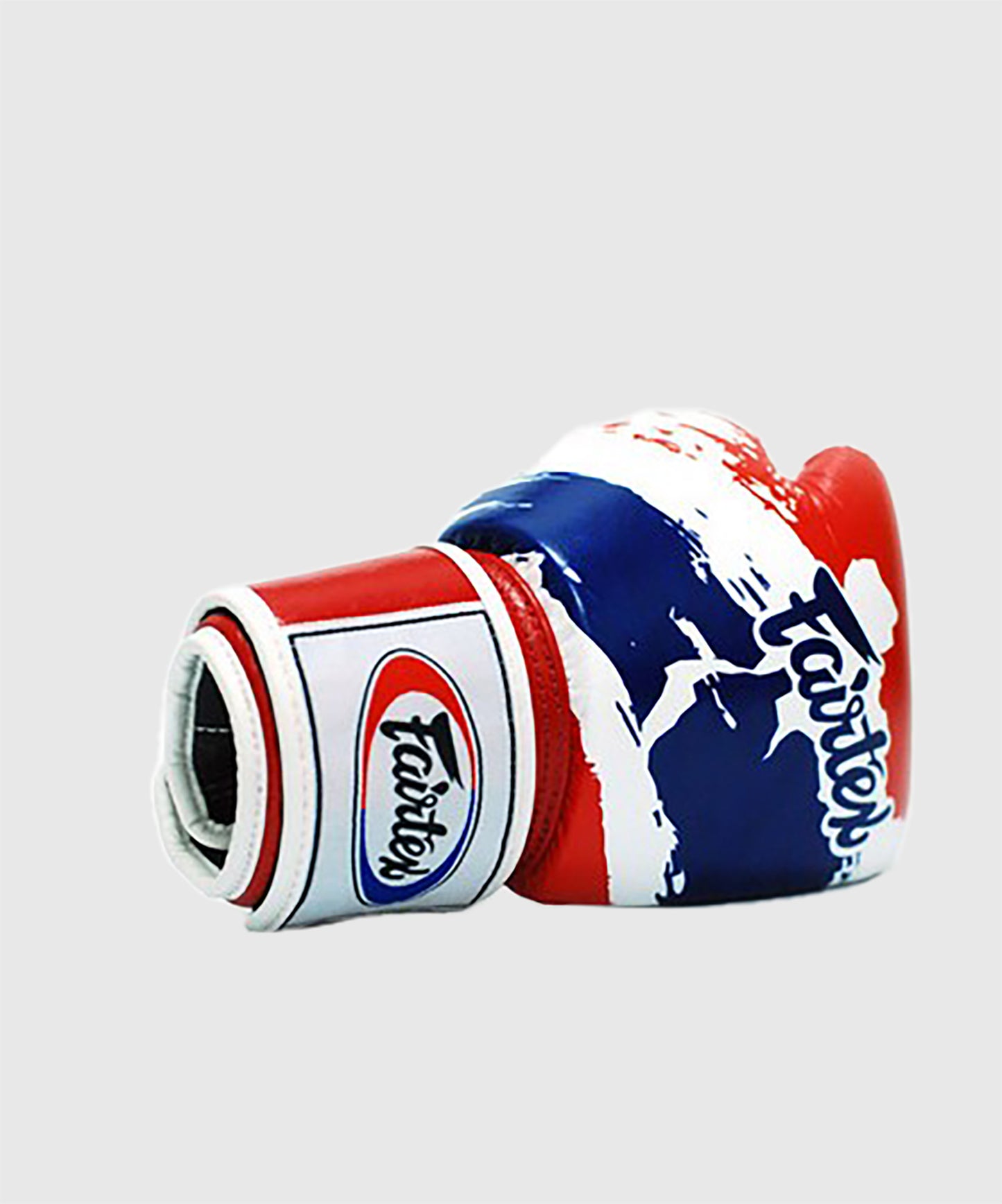 Fairtex Thai Pride Guantes de Boxeo - Blanco/Azul/Rojo