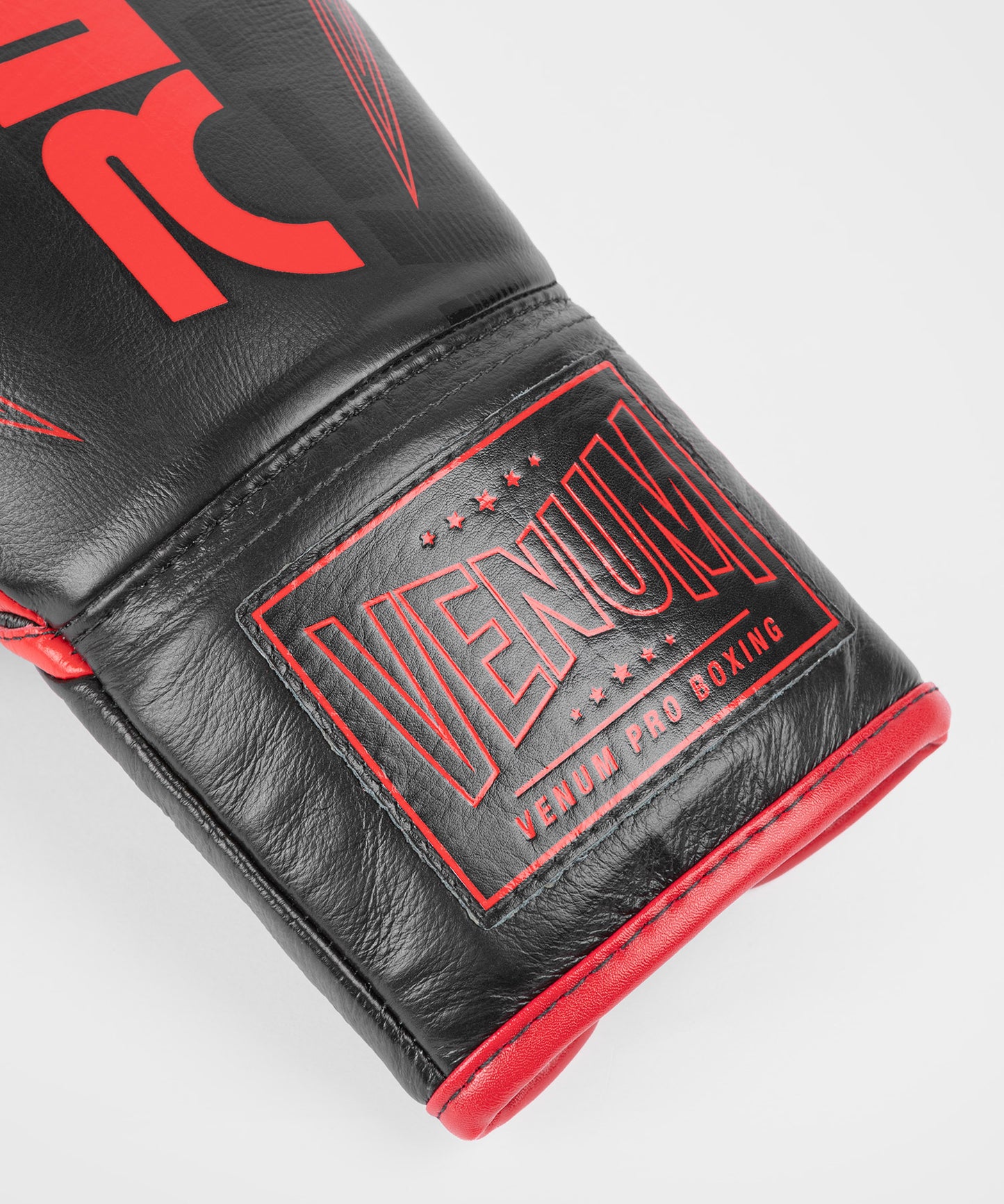 Offizielle Boxhandschuhe mit Schnürsenkeln RWS X Venum - Schwarz