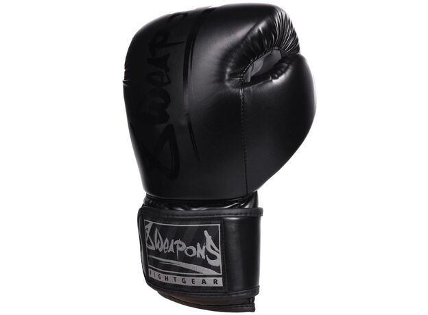 8 Weapons Unlimited Boxhandschuhe - Schwarz/Schwarz