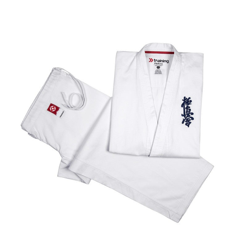 Fujimae Kimono de Karate Kyokushinkai Iniciación - Blanco
