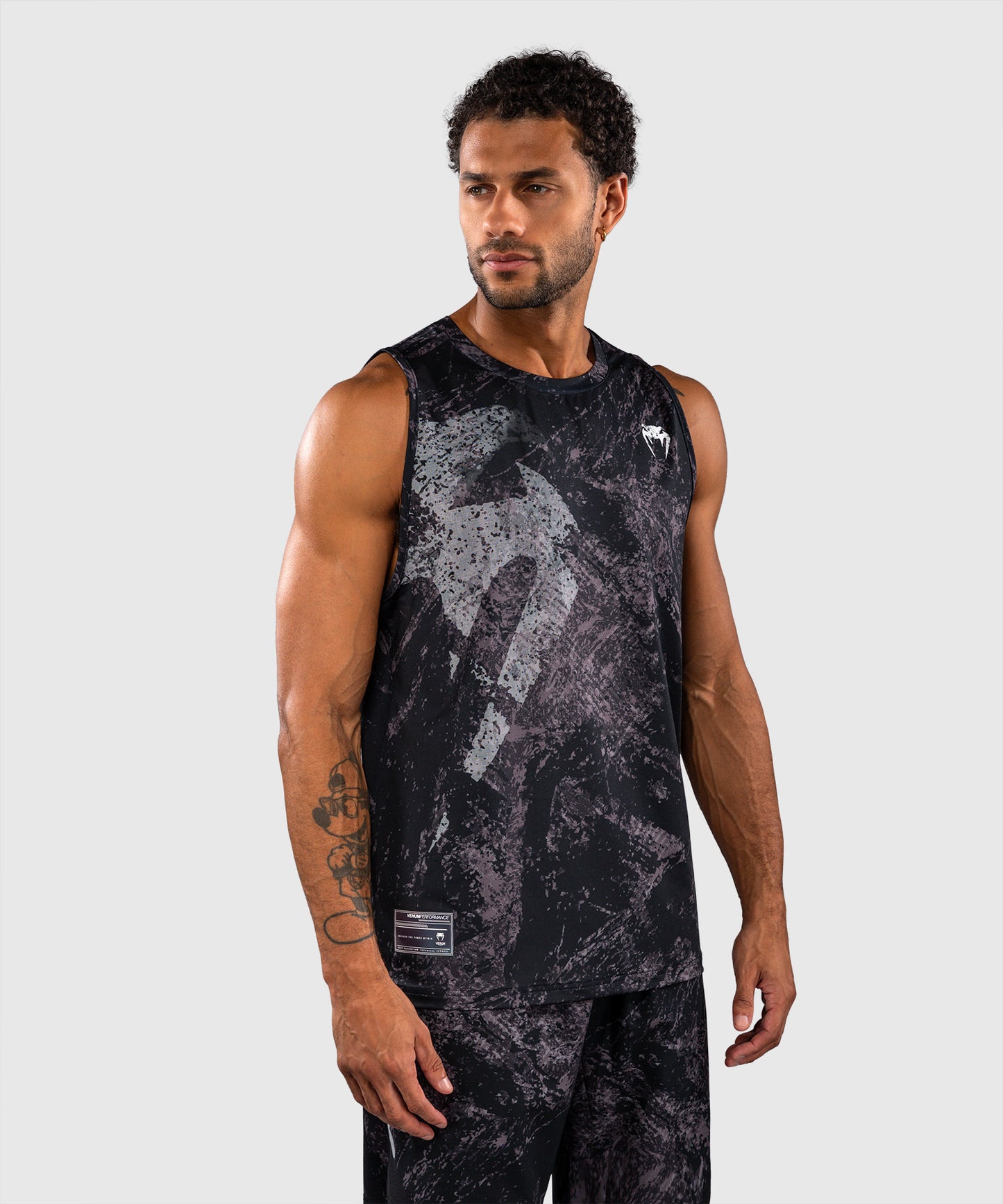Débardeur Dry Tech Venum Rage & Workout - Noir/Gris