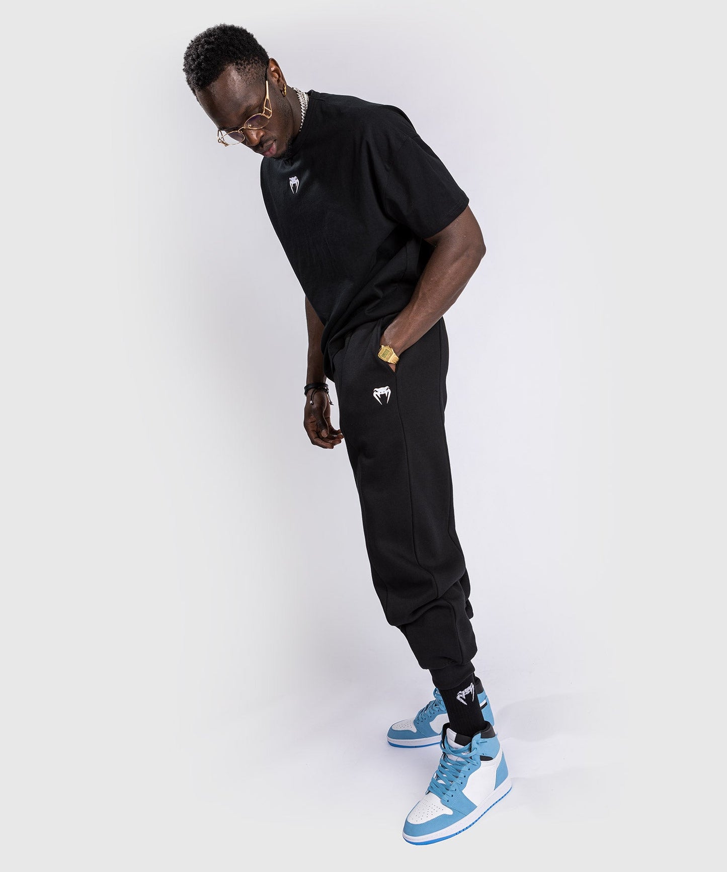 Venum Vortex XL Jogginghose - Oversize - Schwarz