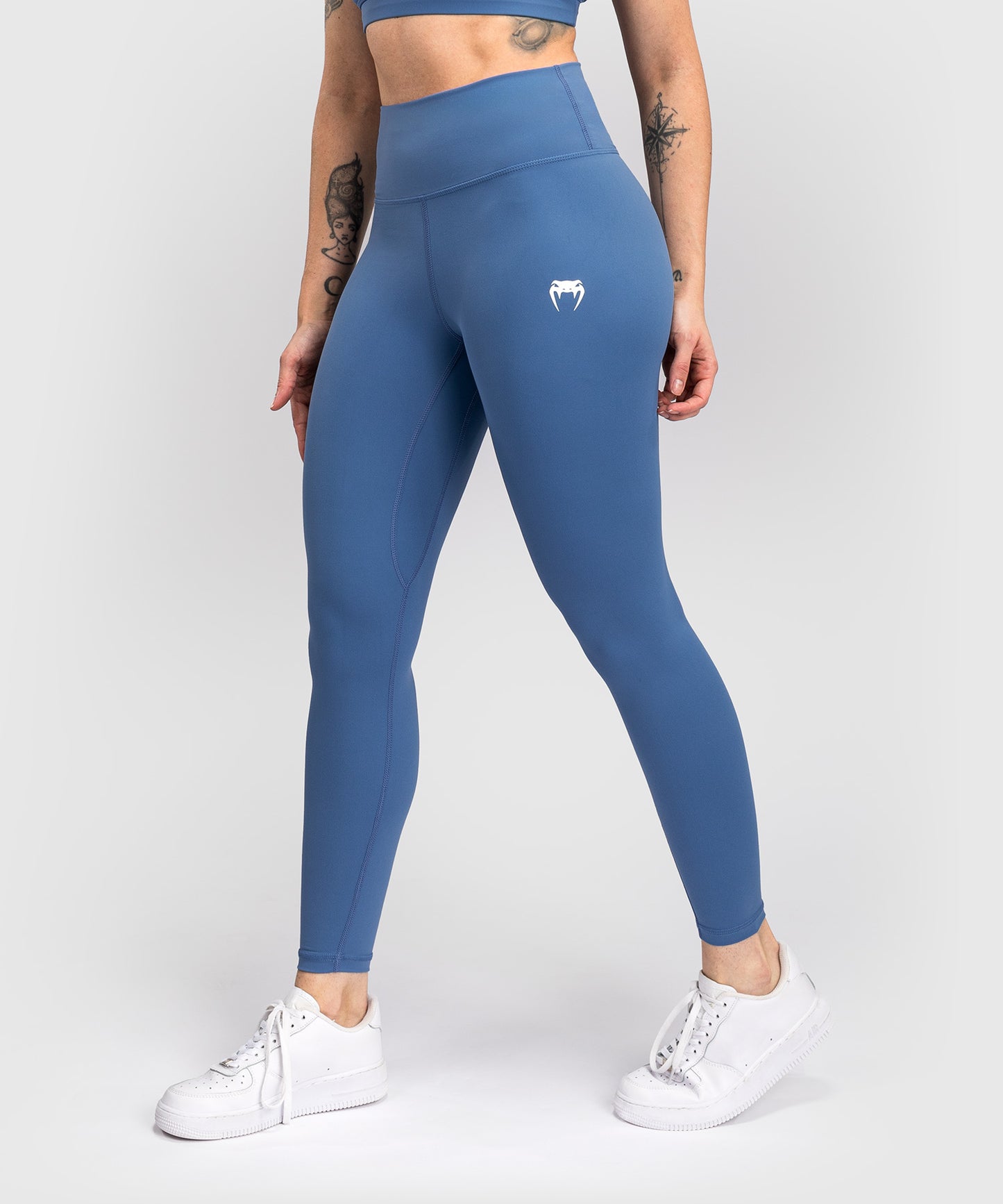 Venum Essential Leggings para Mujer - Azul Tormenta
