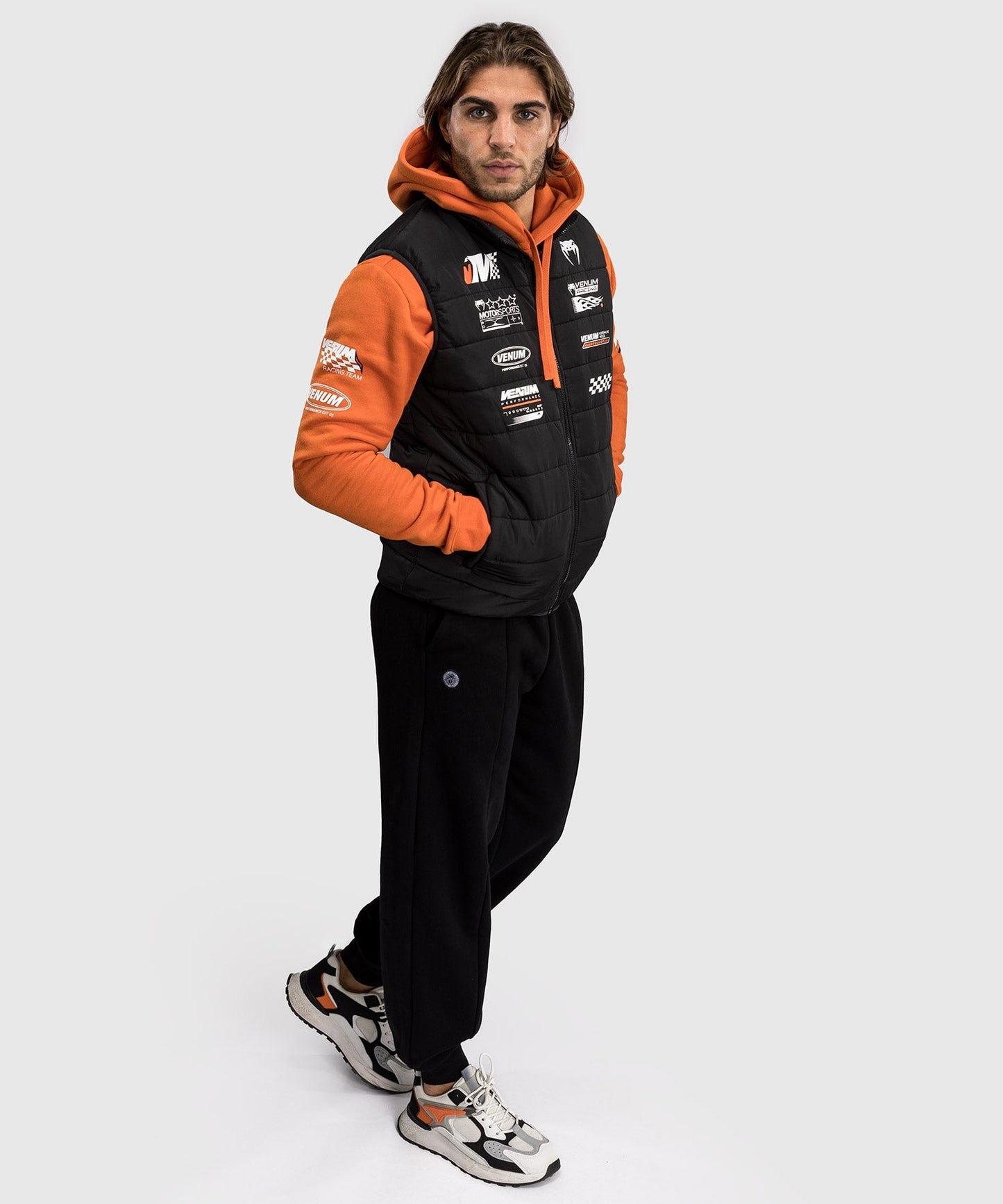 Venum Motorsport Chaqueta Acolchada - Negro Profundo