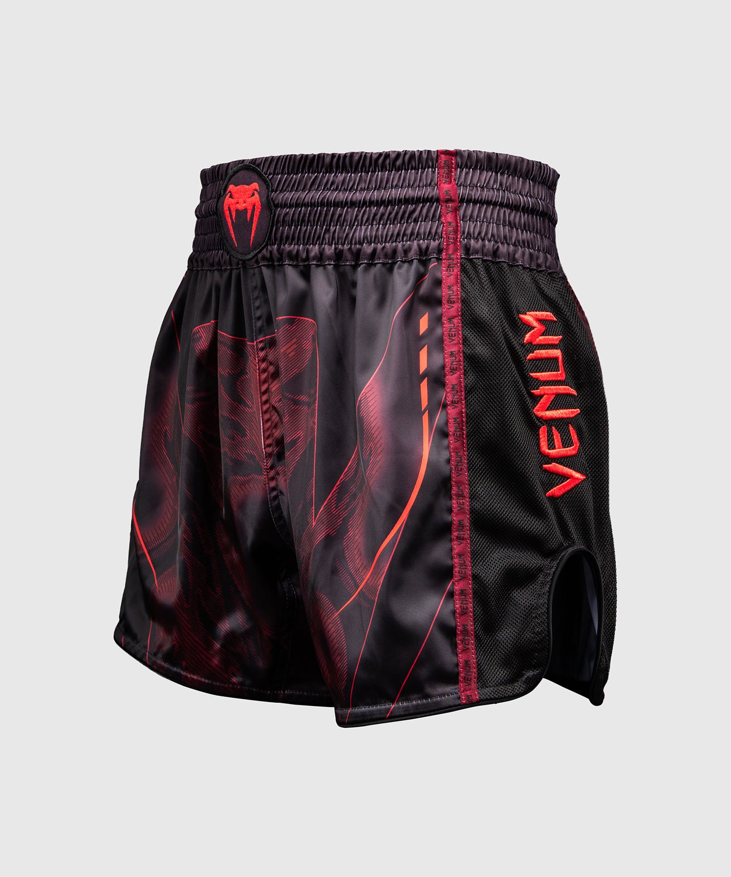 Venum Spectre Pantaloncini Muay Thaï – Nero/Rosso