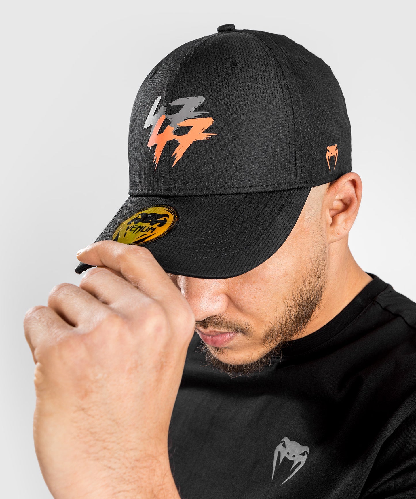 Venum S47 Gorra - Negra/Naranja