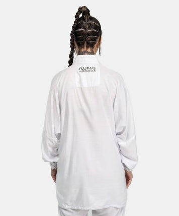 FUJIMAE Training Chaqueta de Tai Chi – Blanco