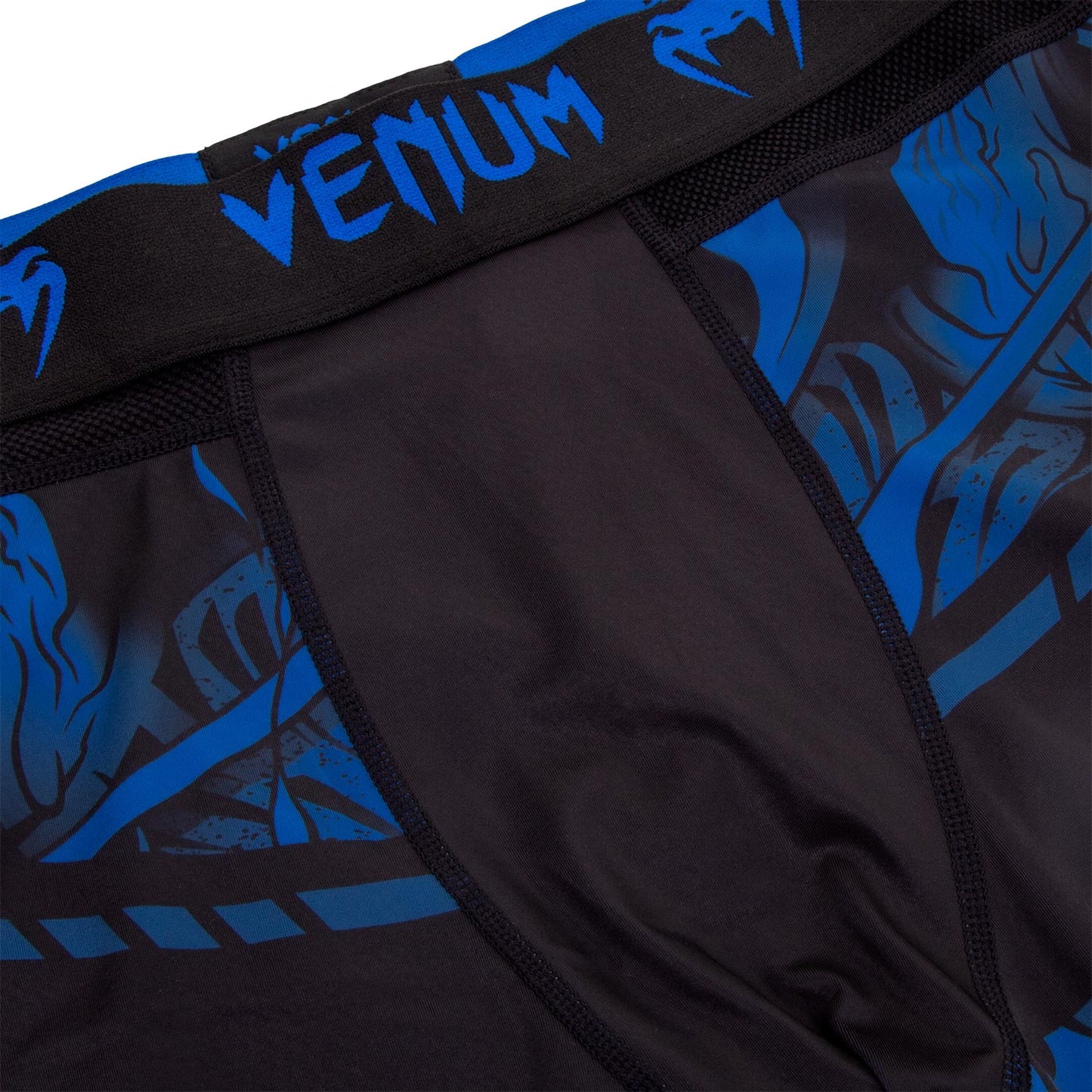 Venum Devil Compression Tights - Navy Blue/Black