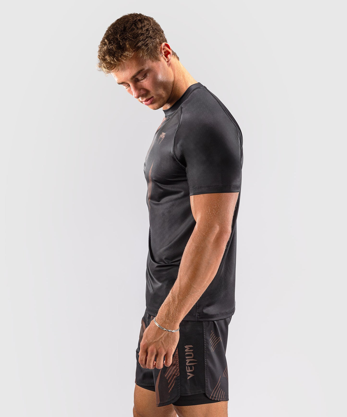 Venum No-Gi 6.0 Camiseta Dry Tech - Negro/Marrón