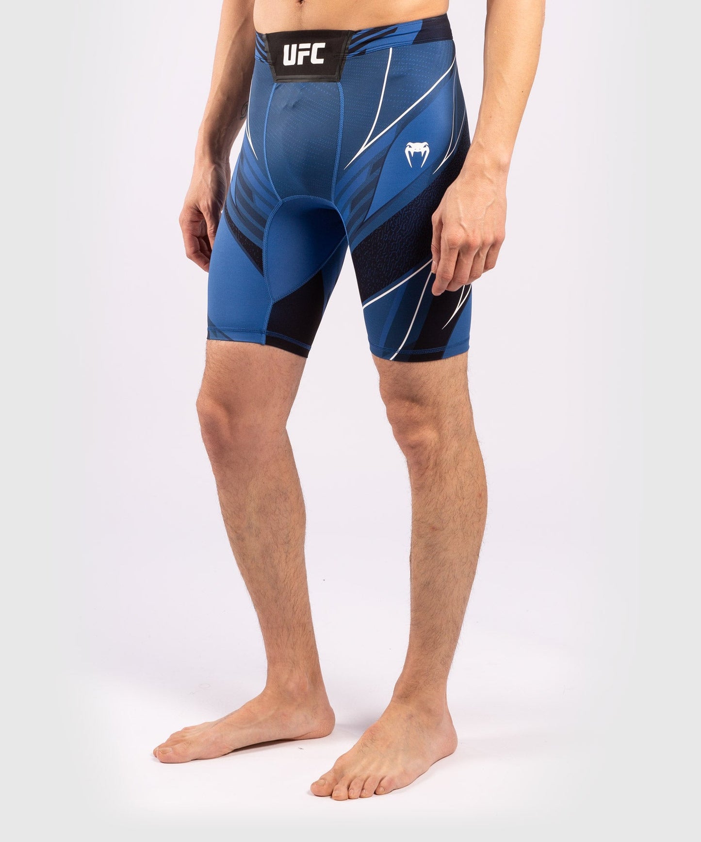UFC Herren Kompressionsshorts Venum Authentic Fight Night - Long Cut - Blau