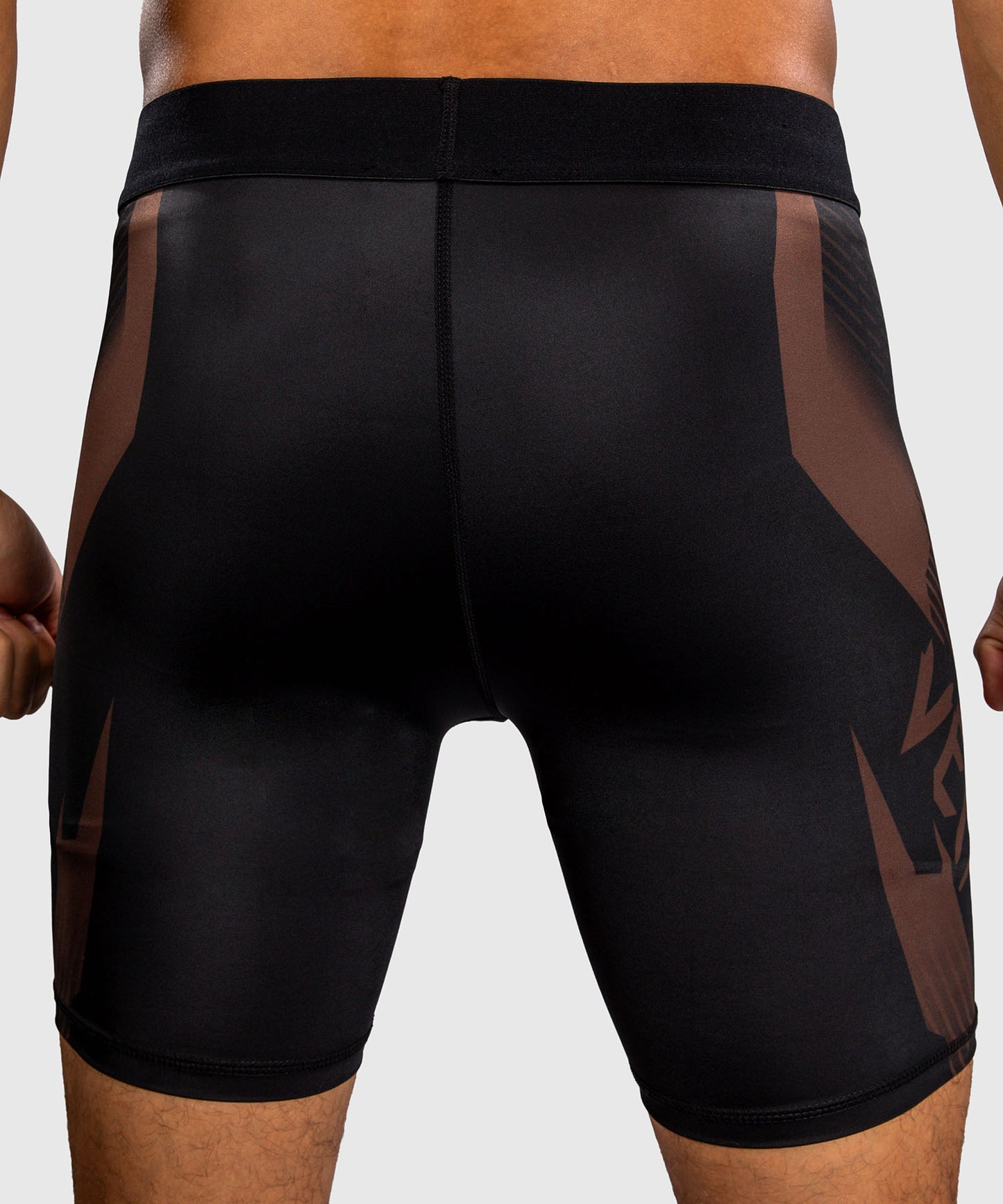 Venum No-Gi 6.0 Pantalón Corto de Compresión - Negro/Marrón