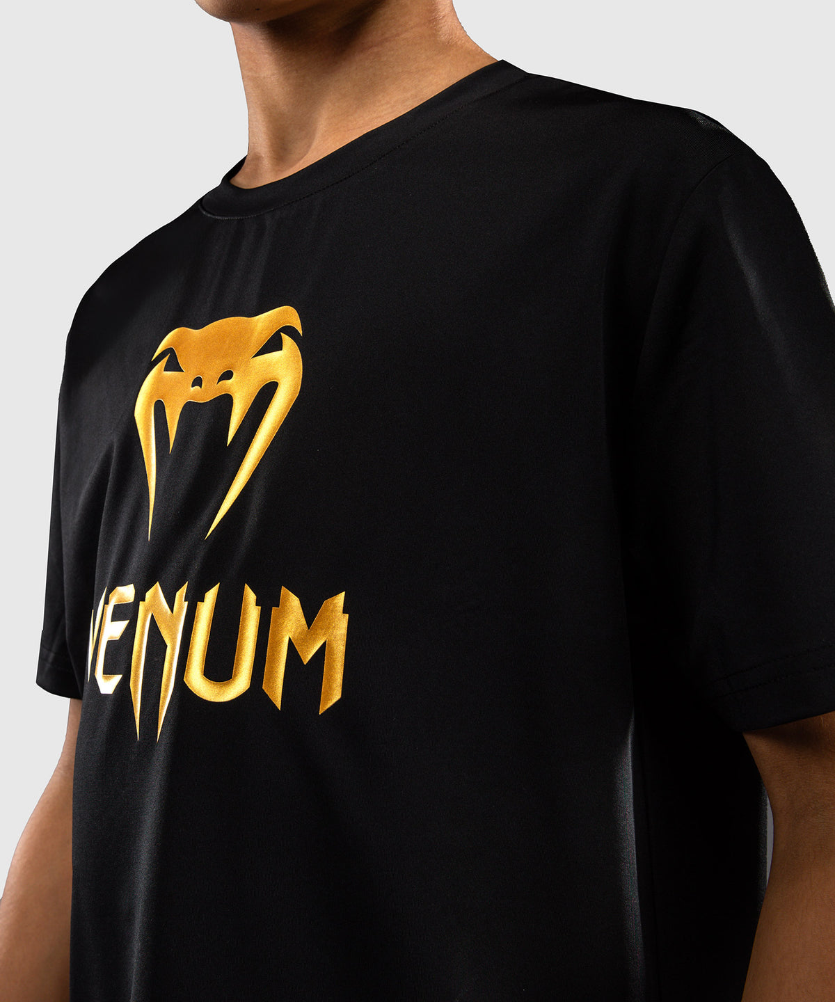 T-shirt Dry Tech Pour Enfant Venum Classic - Noir/Or