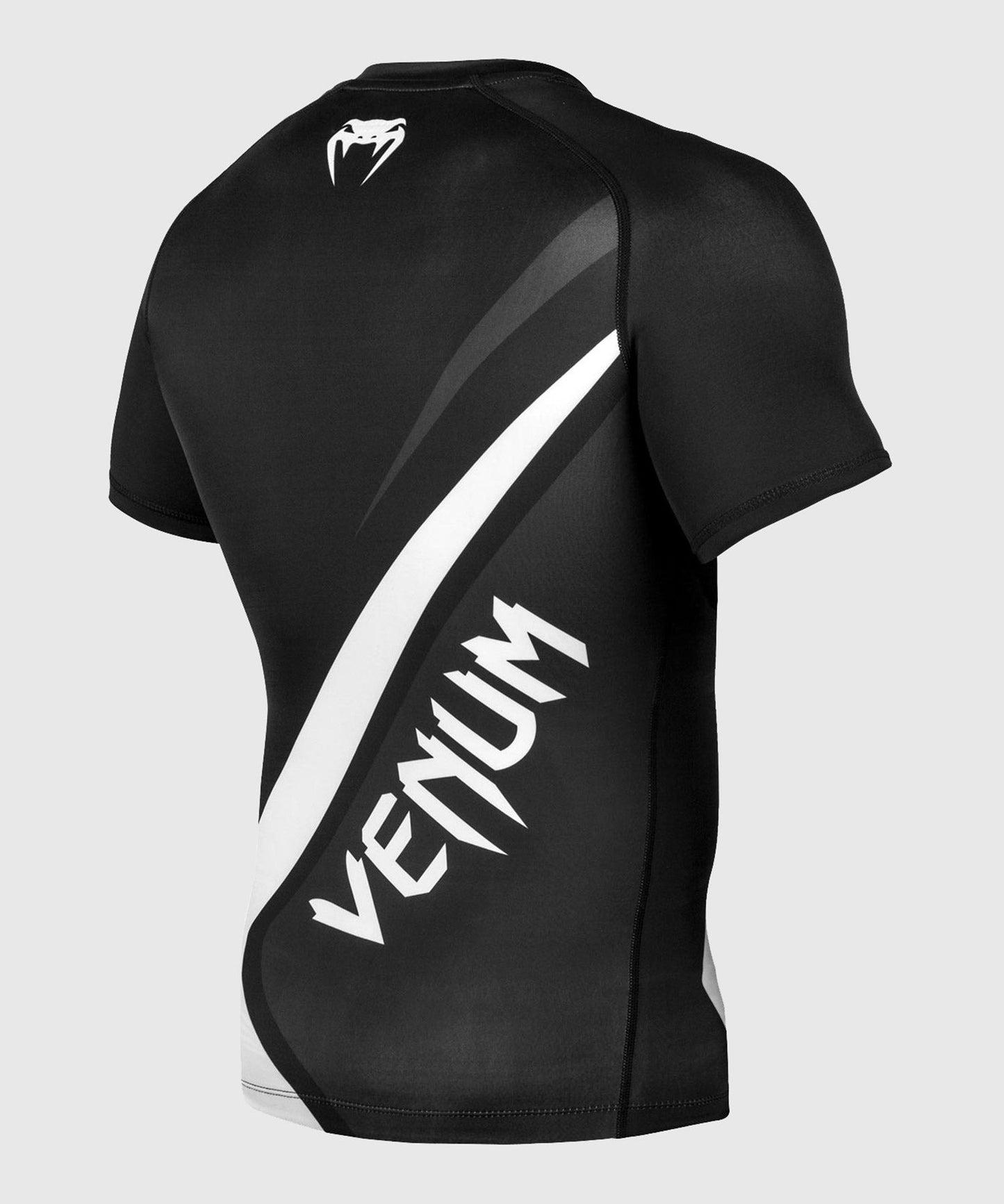 Rashguard Venum Contender 4.0 - Manches courtes - Noir/Gris-Blanc