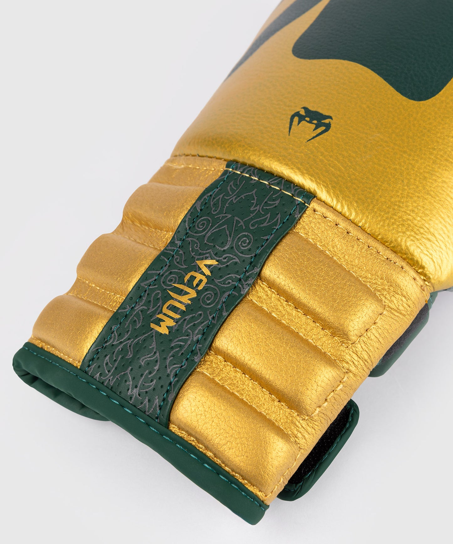 Venum Reverso Boxhandschuhe - Smaragdgrün/Gold