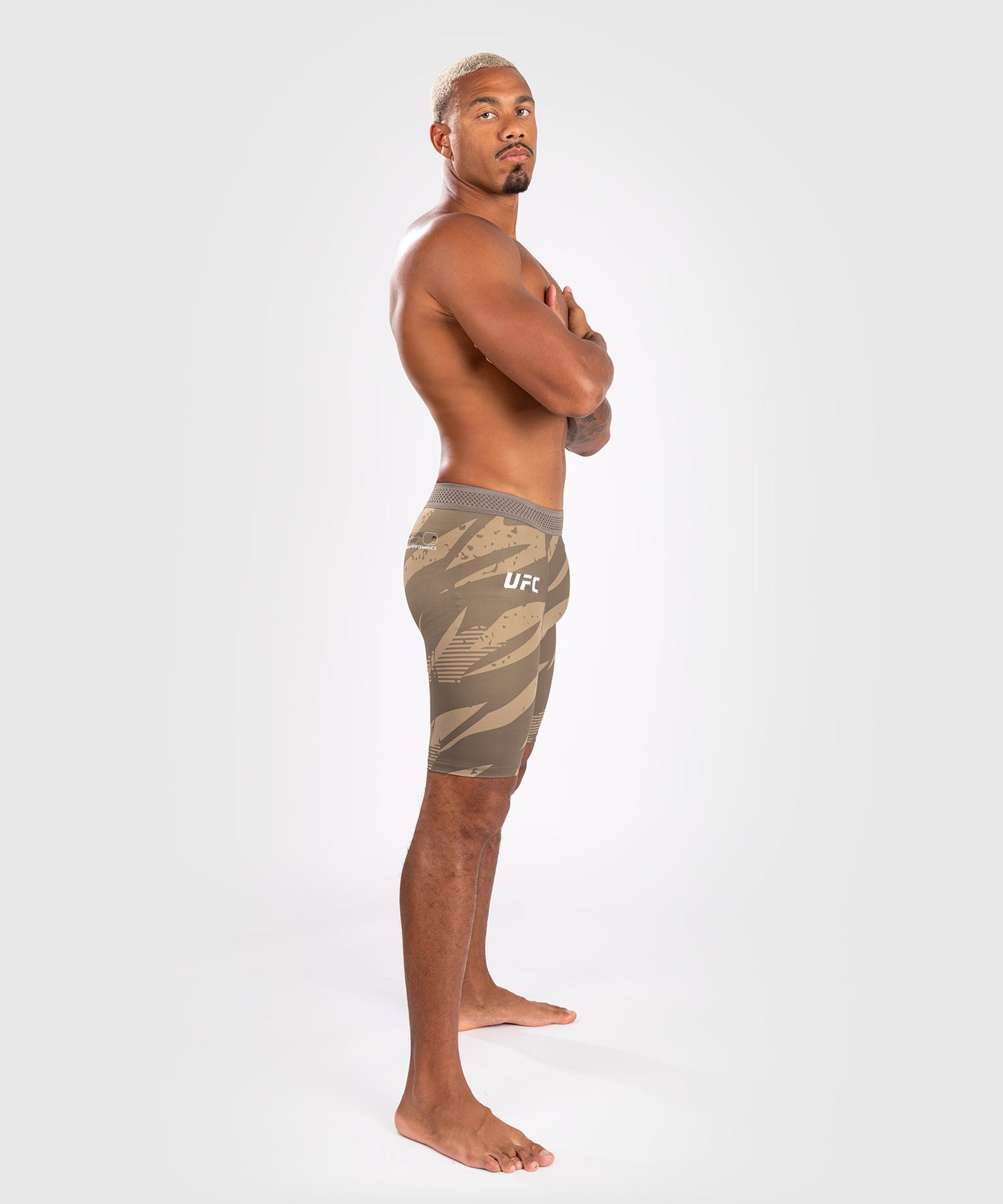 UFC Adrenaline by Venum Fight Week Vale Tudo Short da Uomo - Desert Camo