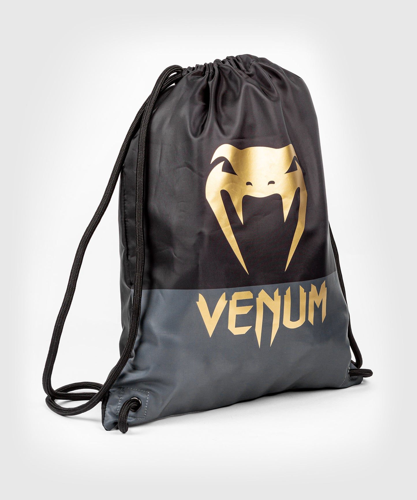 Venum Classic Sporttasche mit Kordelzug (20-25L) – Schwarz/Gold