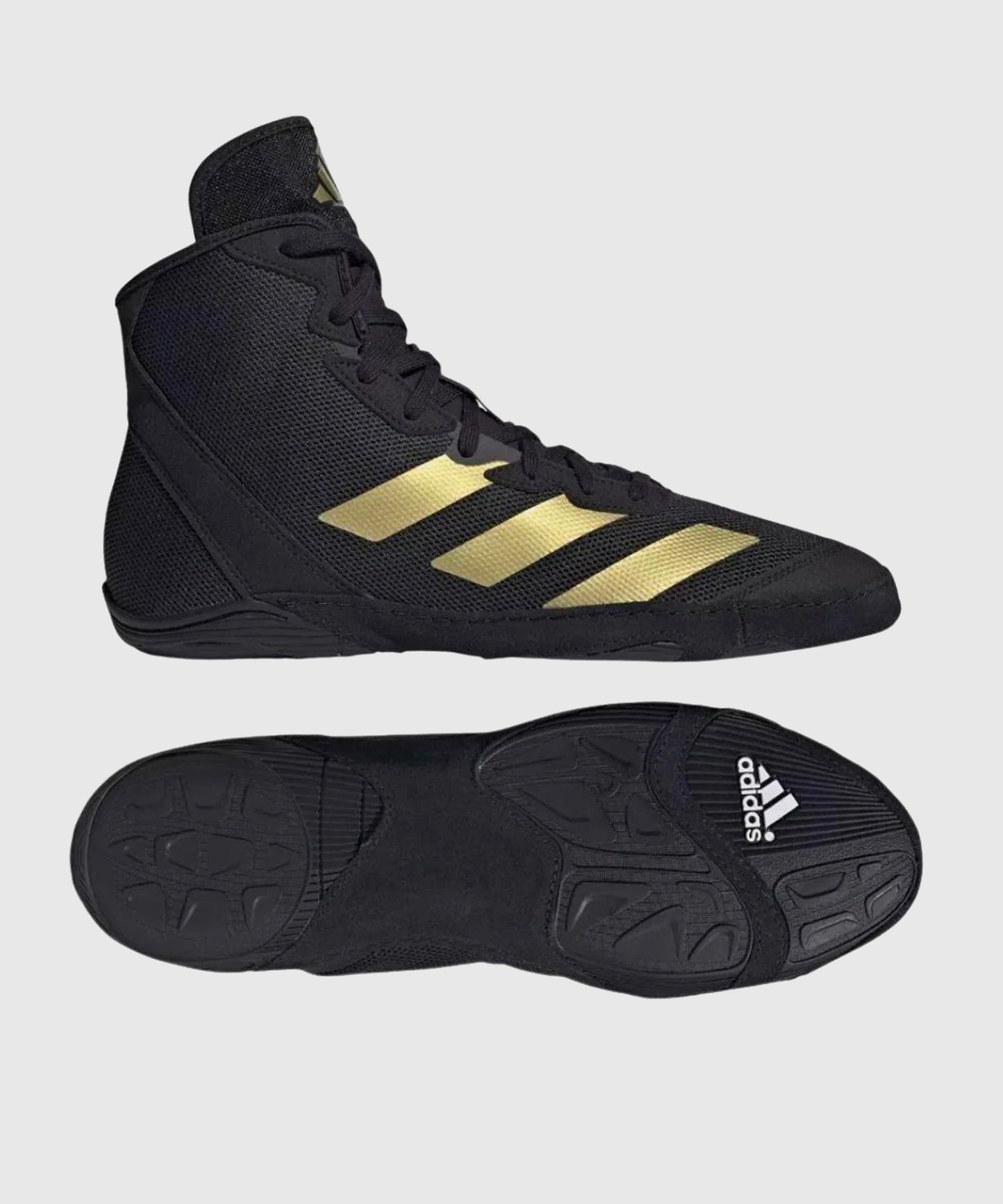 Adidas Adizero Mat Wizard 6 Ringerschuhe - Schwarz/Gold
