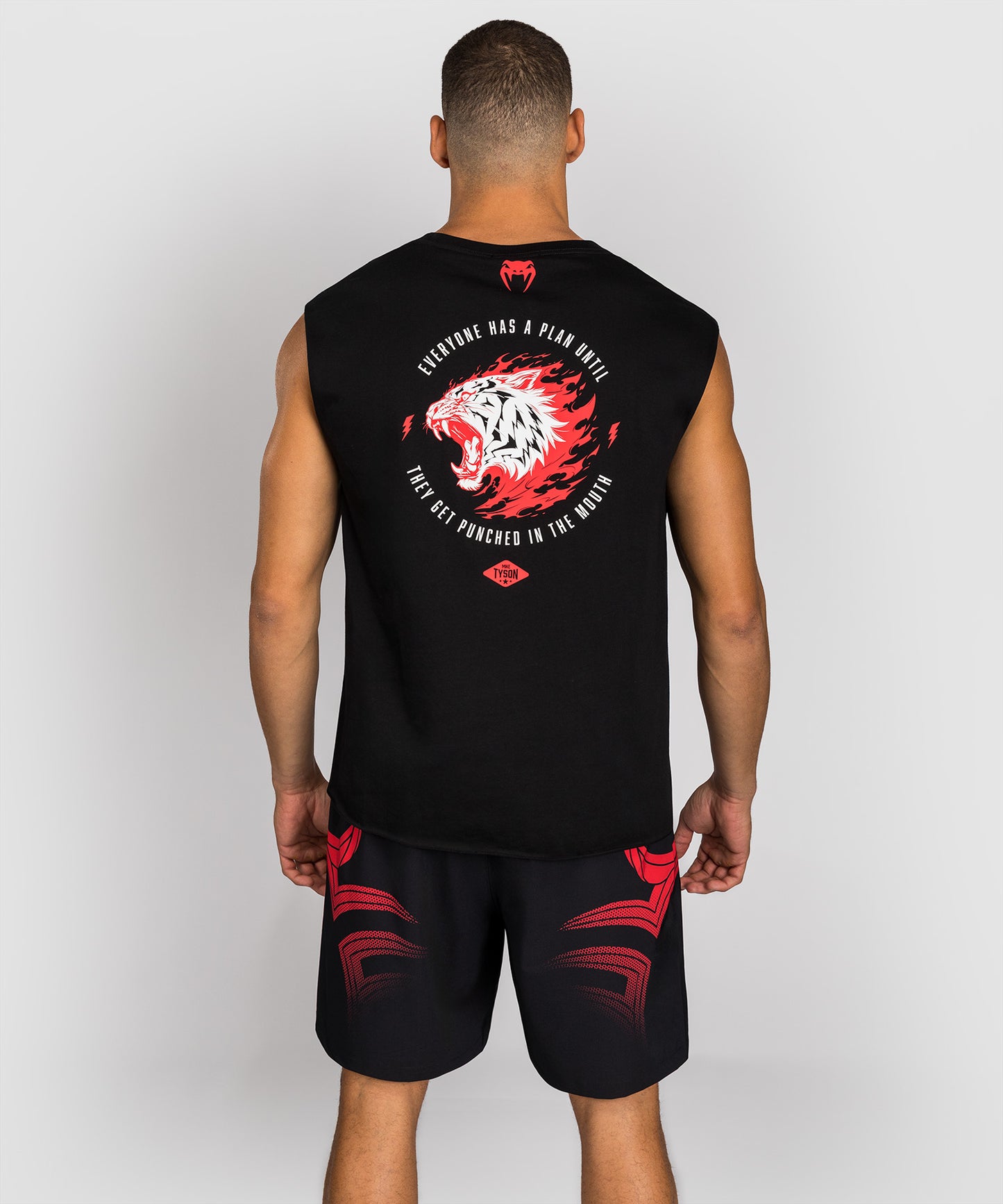 Venum x Mike Tyson Tiger Sleeveless T-Shirt - Deep Black