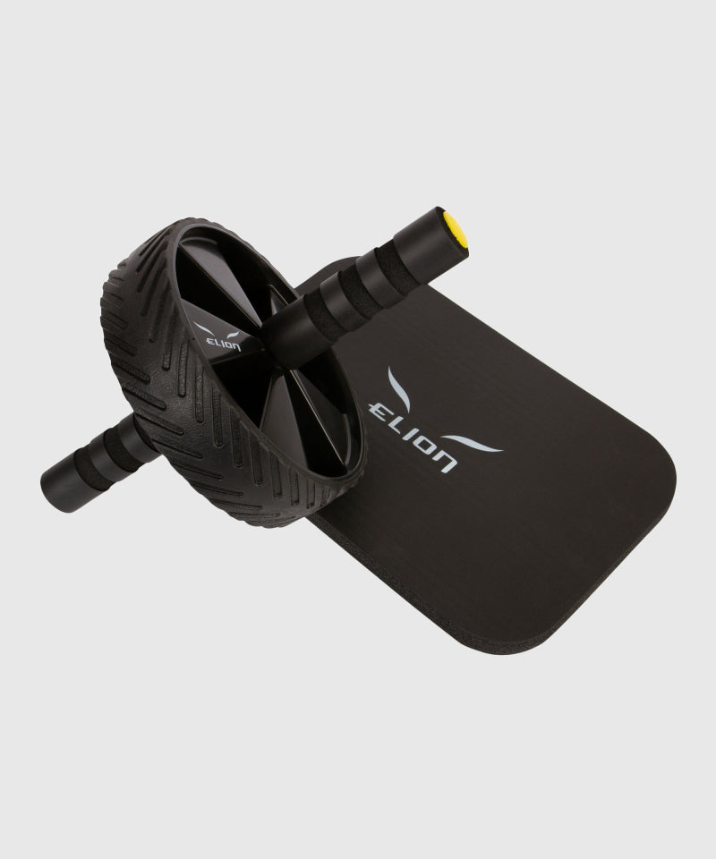 Elion Rueda Abdominal con Esterilla – Negro