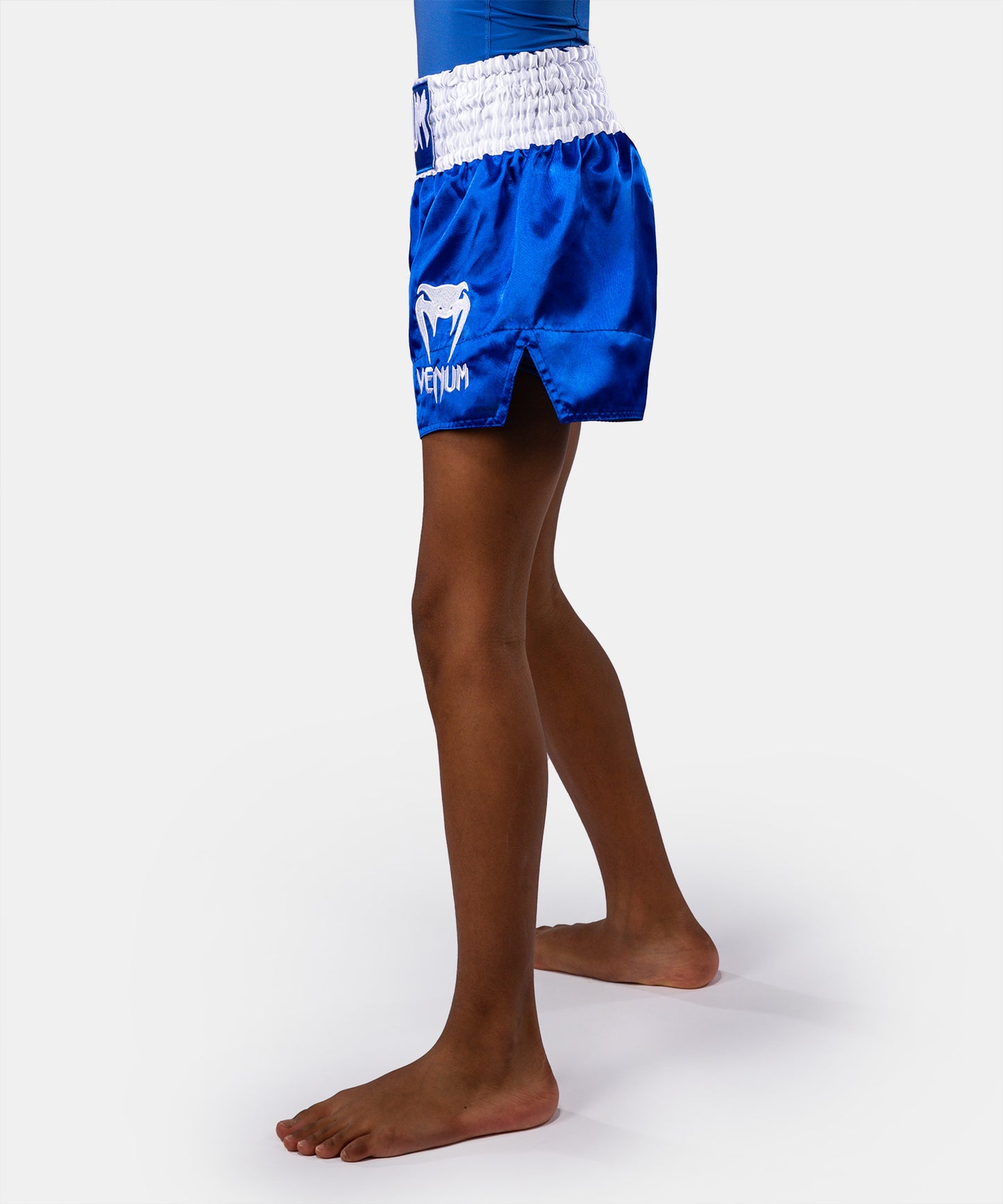Venum Classic Pantaloncini Muay Thaï per bambini – Blu Reale