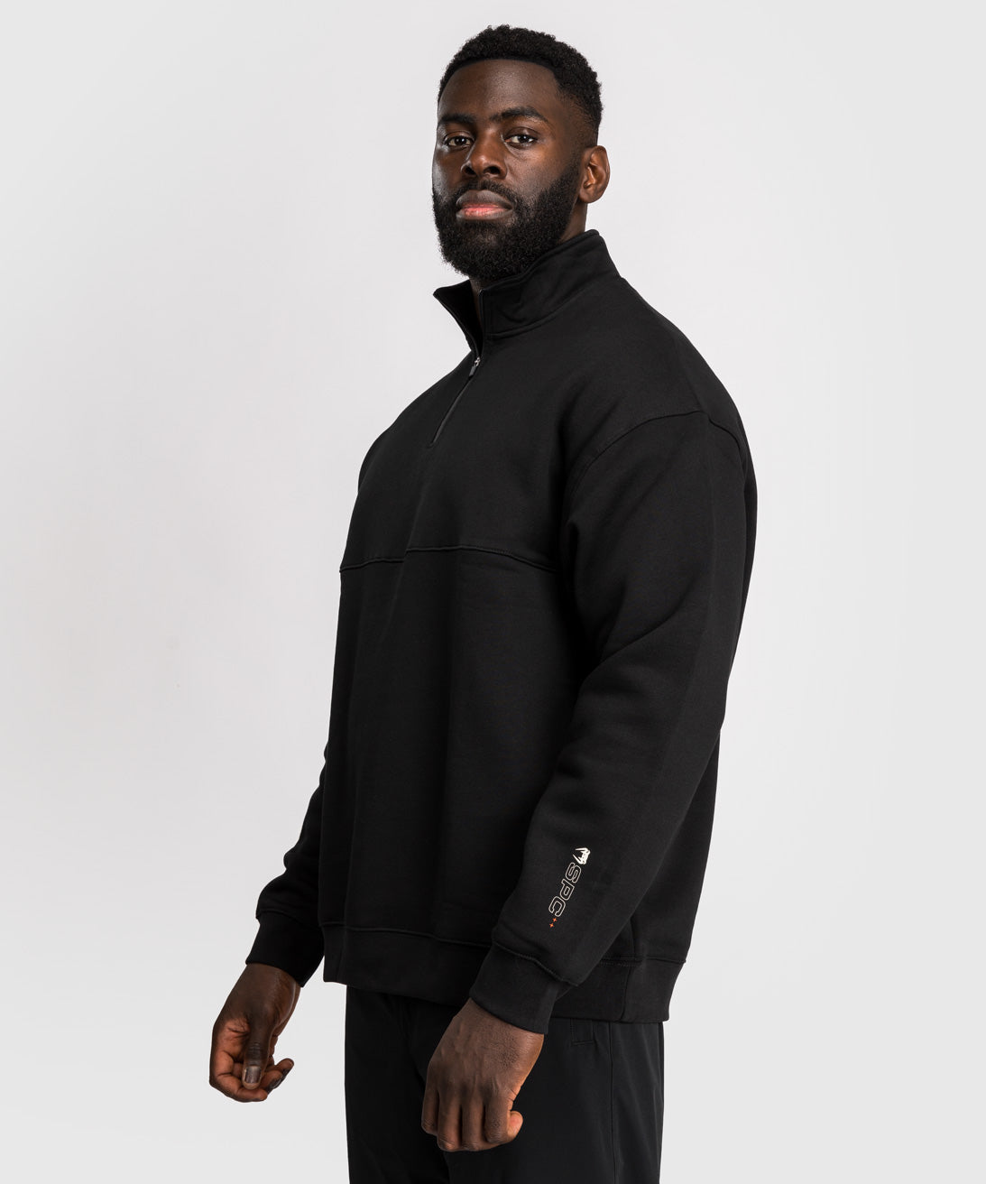 Venum Eclipse Felpa Mezza Zip – Nero/Avorio