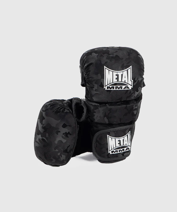 Gants de sparring MMA The Shell Metal Boxe - Noir/Camo