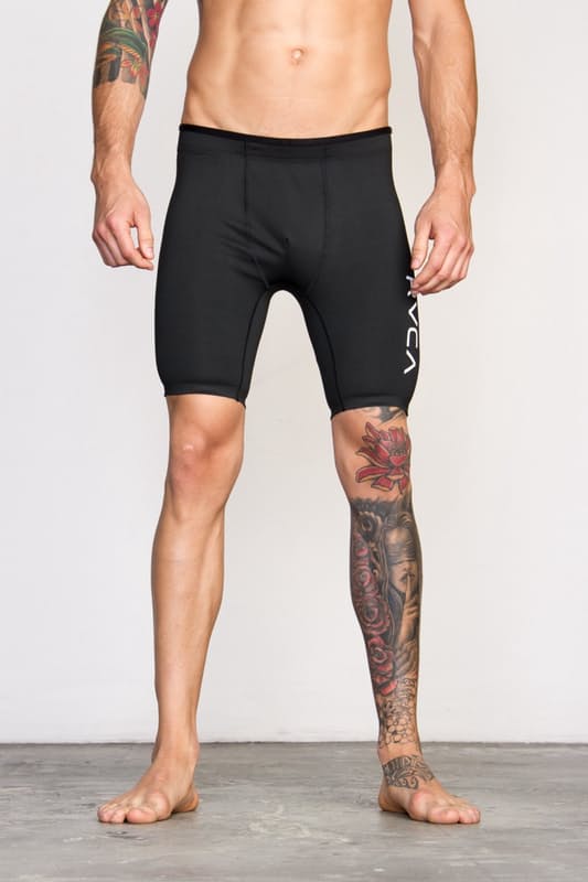 RVCA Kompressionsshorts - Schwarz
