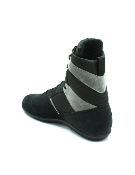 Rivat Top Französische Boxen Schuhe - Schwarz
