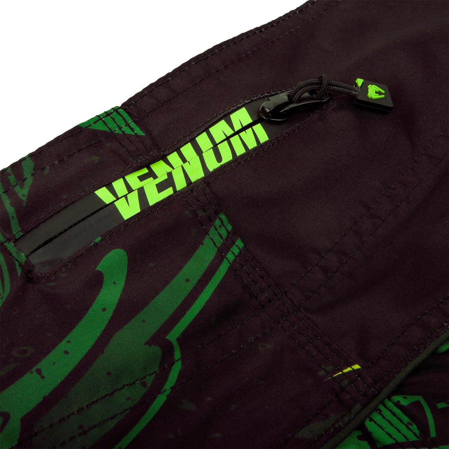 Short de bain Venum Green Viper - Noir/Vert