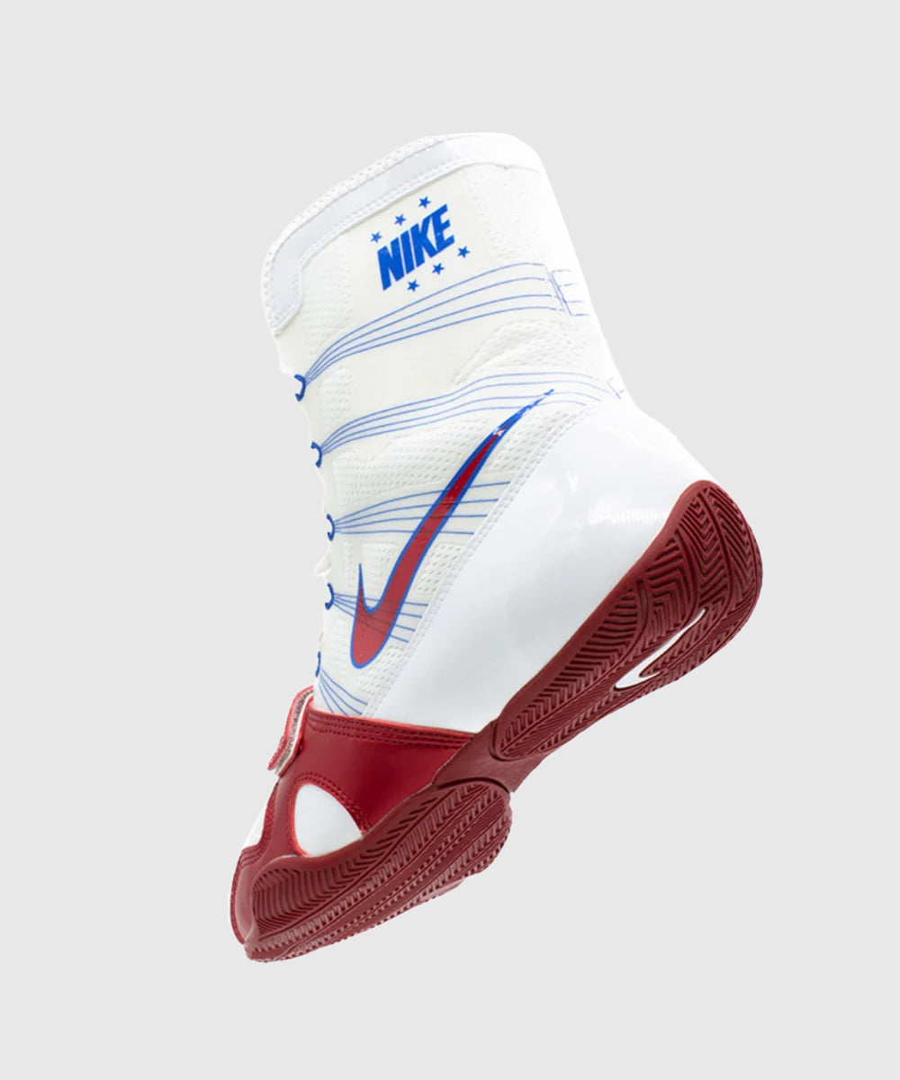 Nike Hyperko 1 Boxing Shoes - White/Red