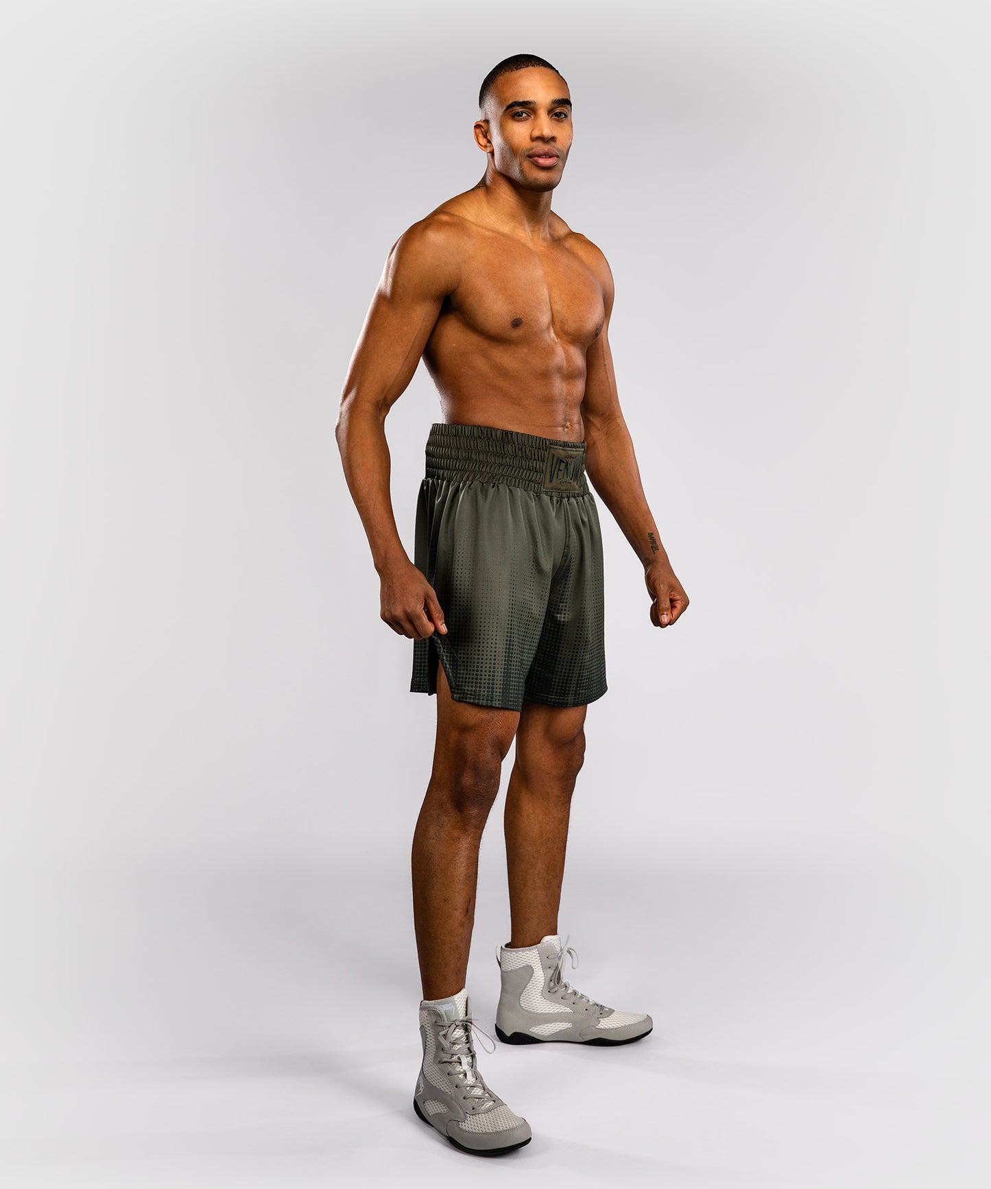 Venum Stealth Boxshorts – Khaki/Dunkelgrün