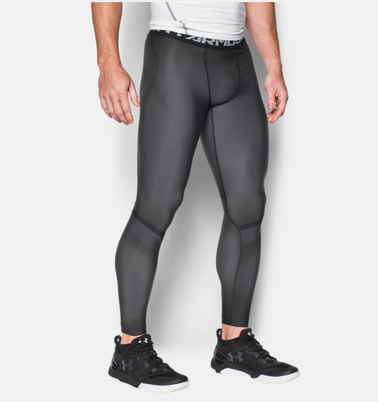 Under Armour Charged Kompressionshose – Schwarz