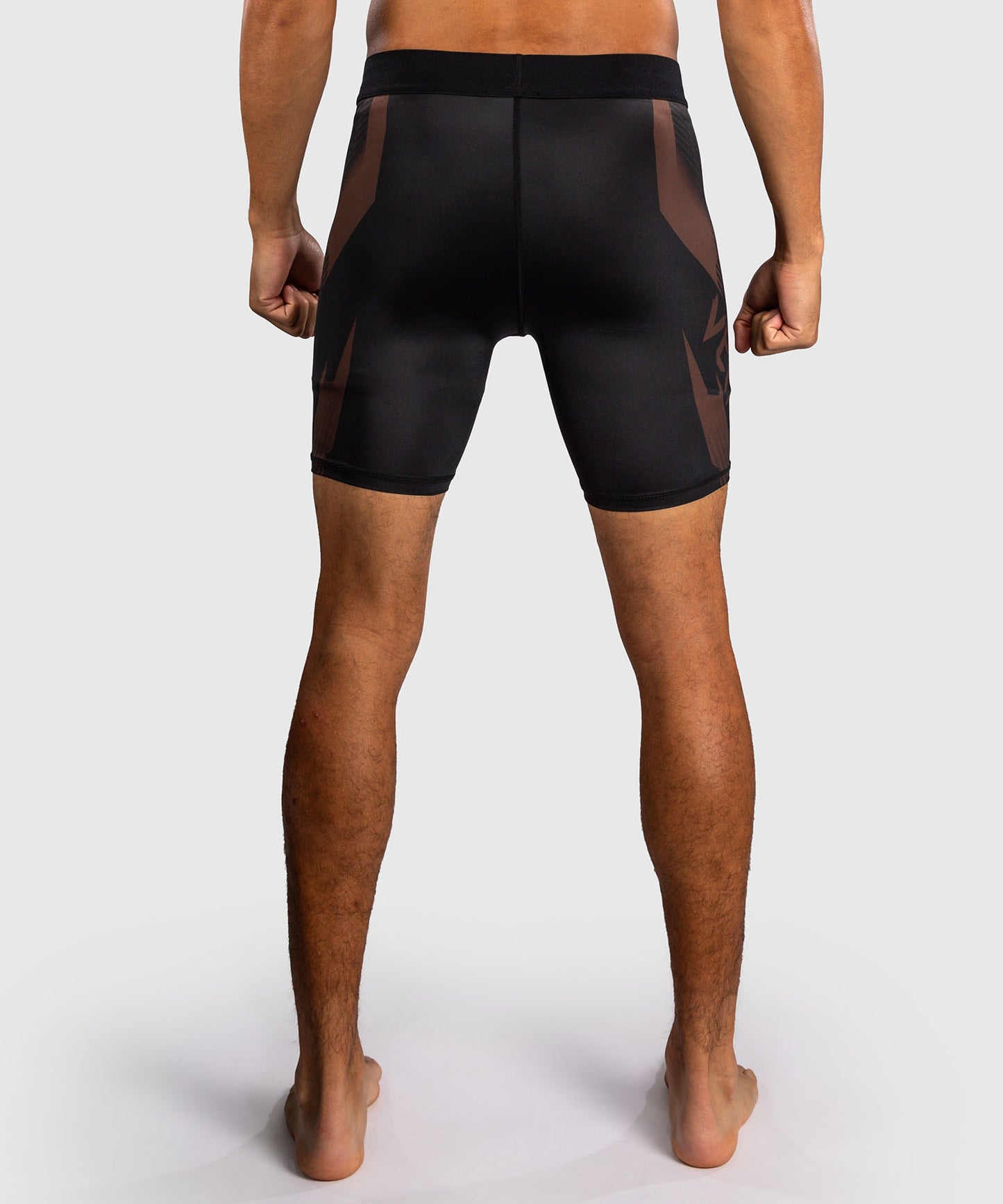 Venum No-Gi 6.0 Pantalón Corto de Compresión - Negro/Marrón