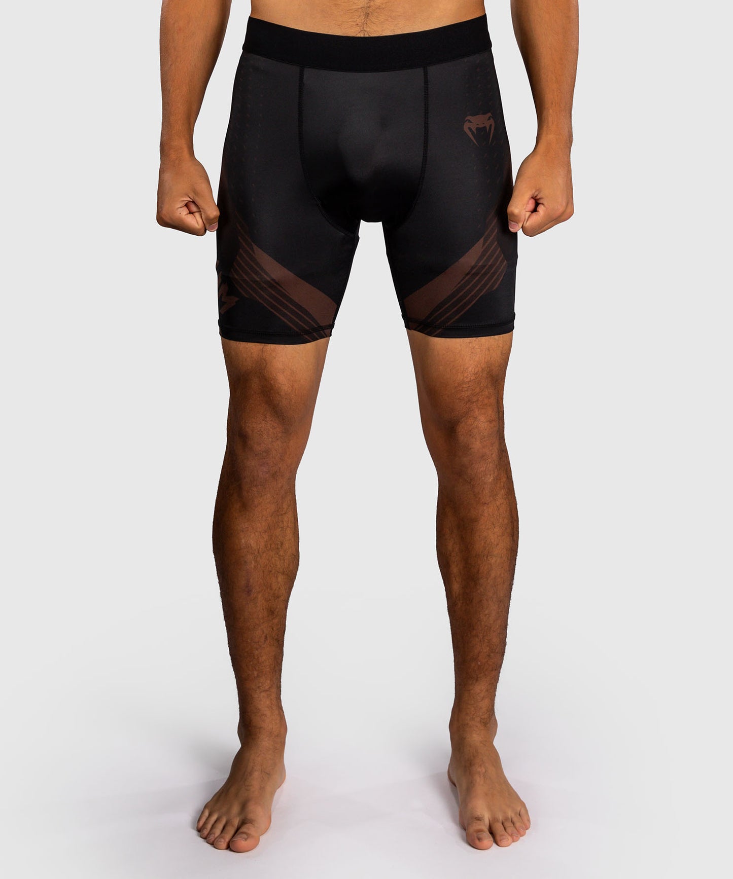 Venum No-Gi 6.0 Pantalón Corto de Compresión - Negro/Marrón