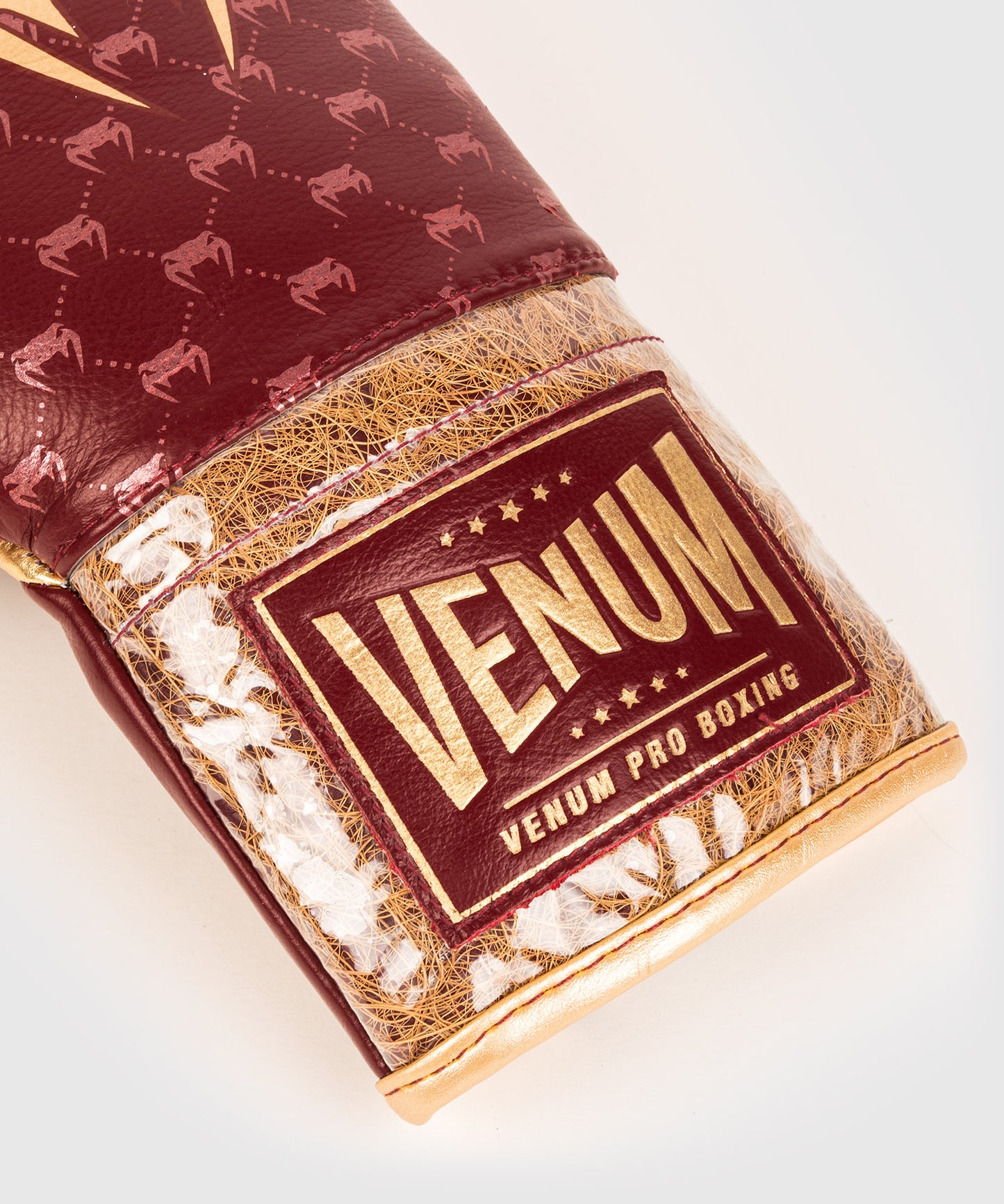 Venum Coco Monogram Pro Boxhandschuhe  – Garnet Red