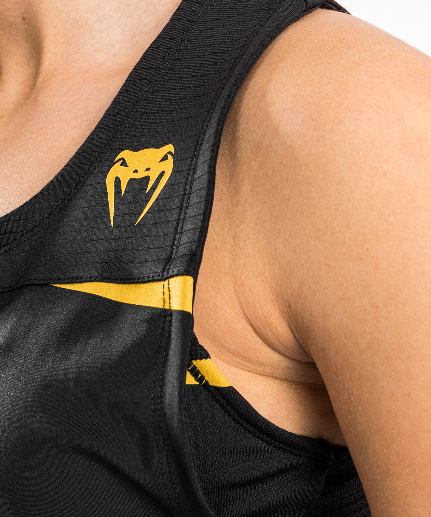 Venum Tempest 2.0 Damen Dry Tech Tank Top - Schwarz/Gold